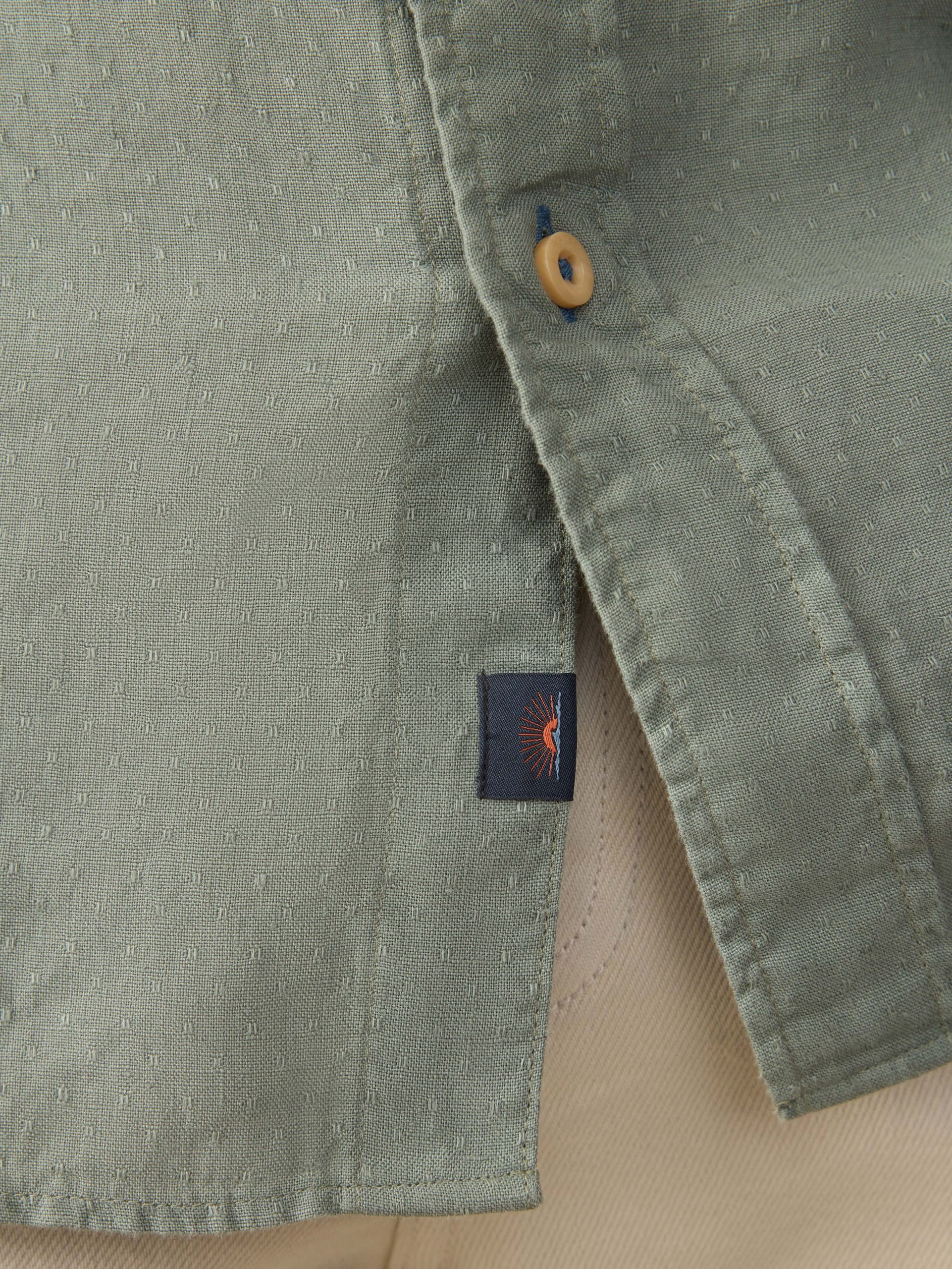 Laguna Linen Shirt - Fairfield Dobby - Image 2