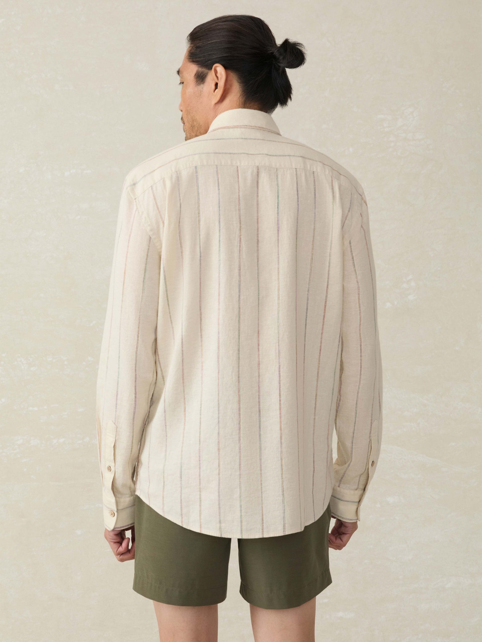 Long-Sleeve Breeze Shirt - Cloud Beach Stripe - Image 3