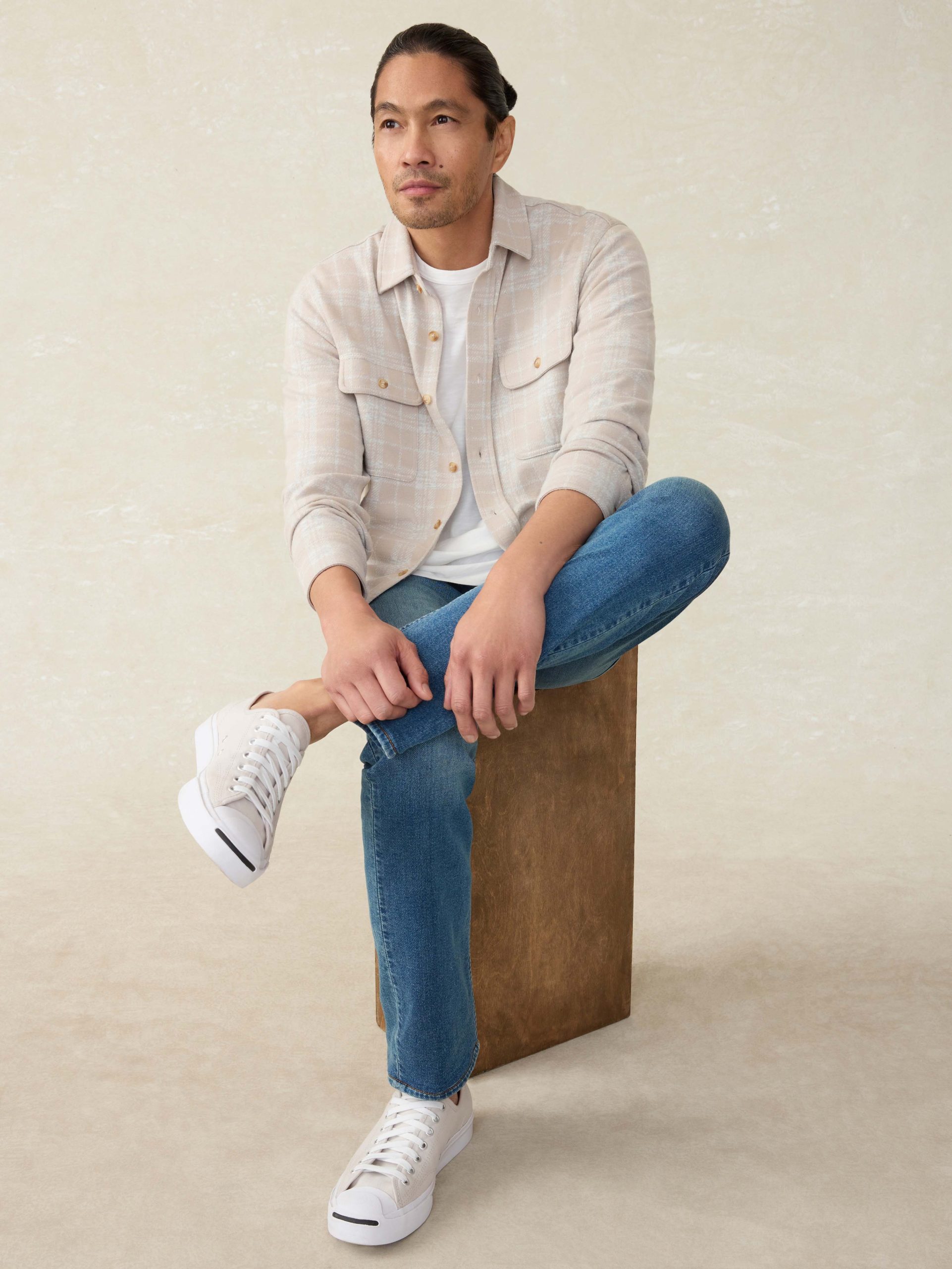 Legend? Sweater Shirt - Desert Plains Plaid