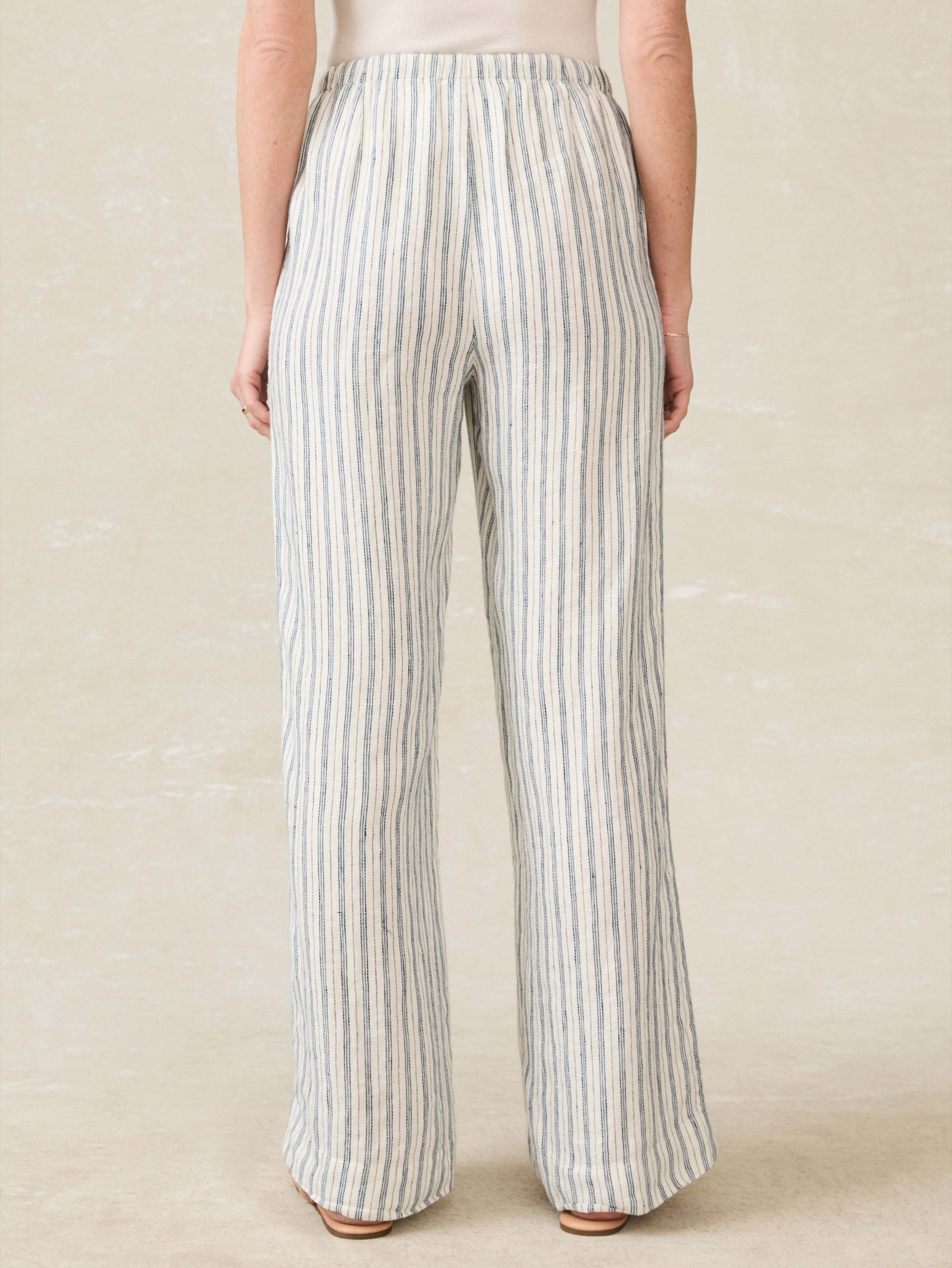 Laidback Linen Pant - Oceanside Stripe - Image 4