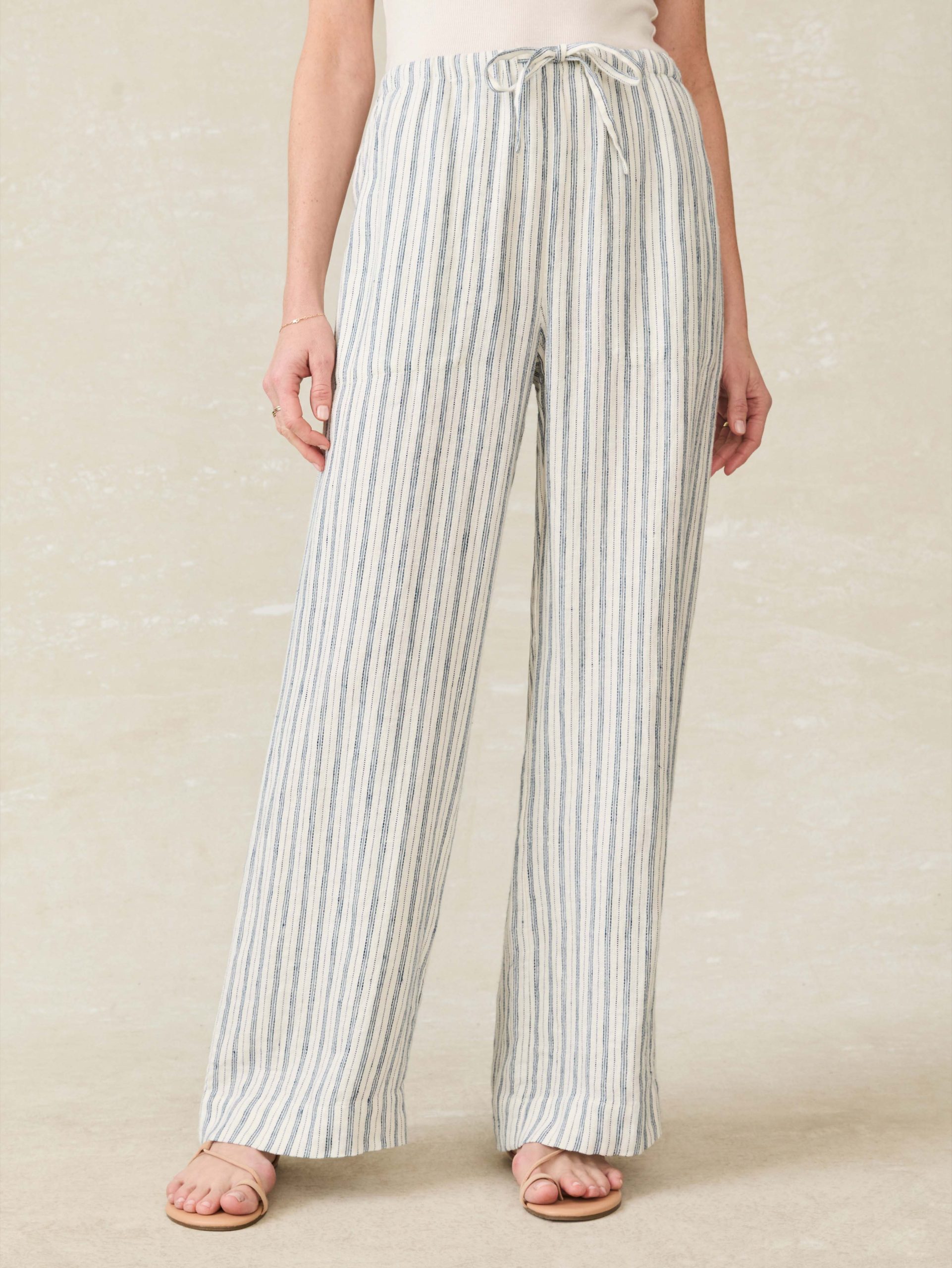 Laidback Linen Pant - Oceanside Stripe - Image 3