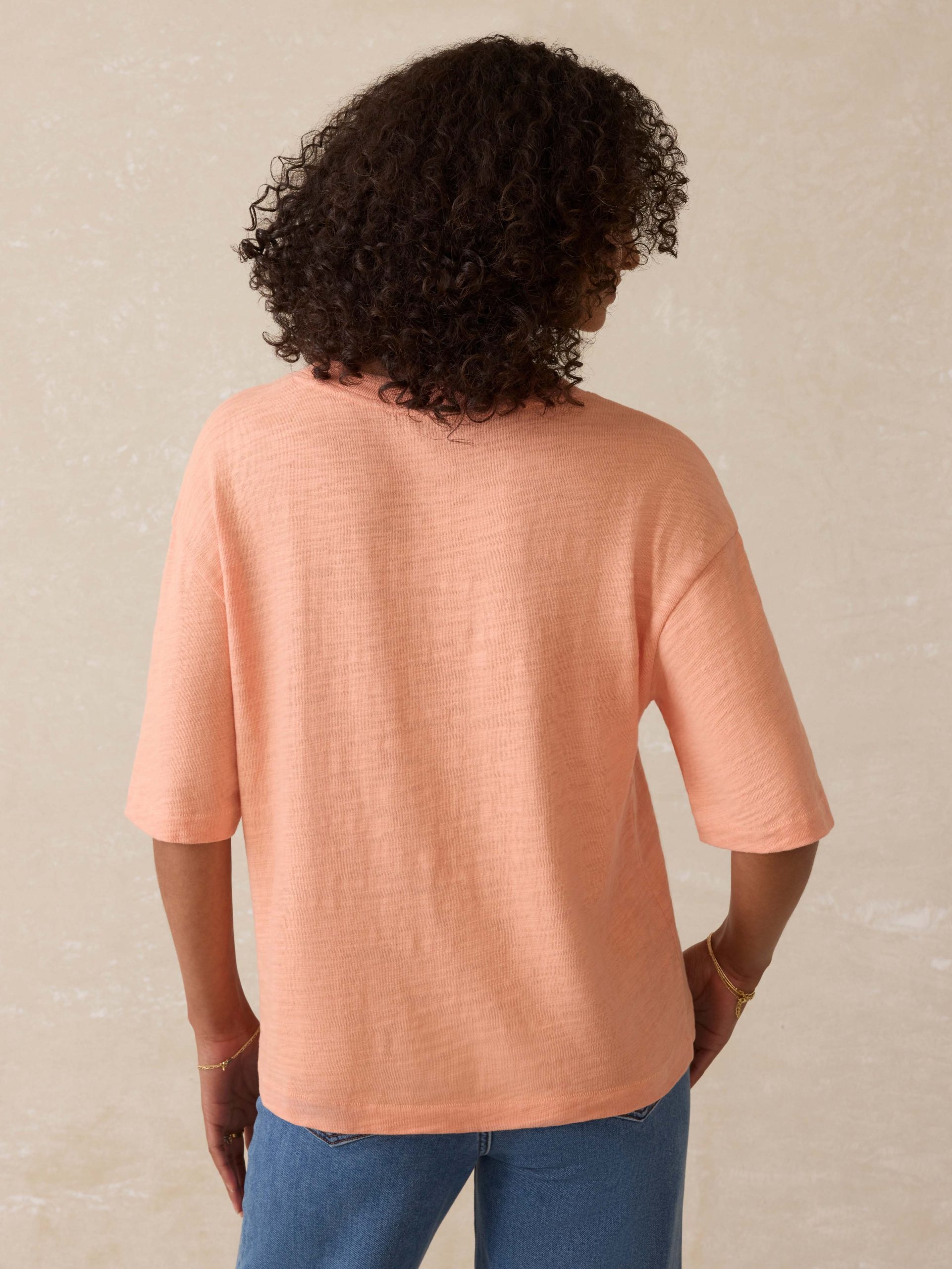 Sunwashed Slub Vintage Tee - Canyon Sunset - Image 5