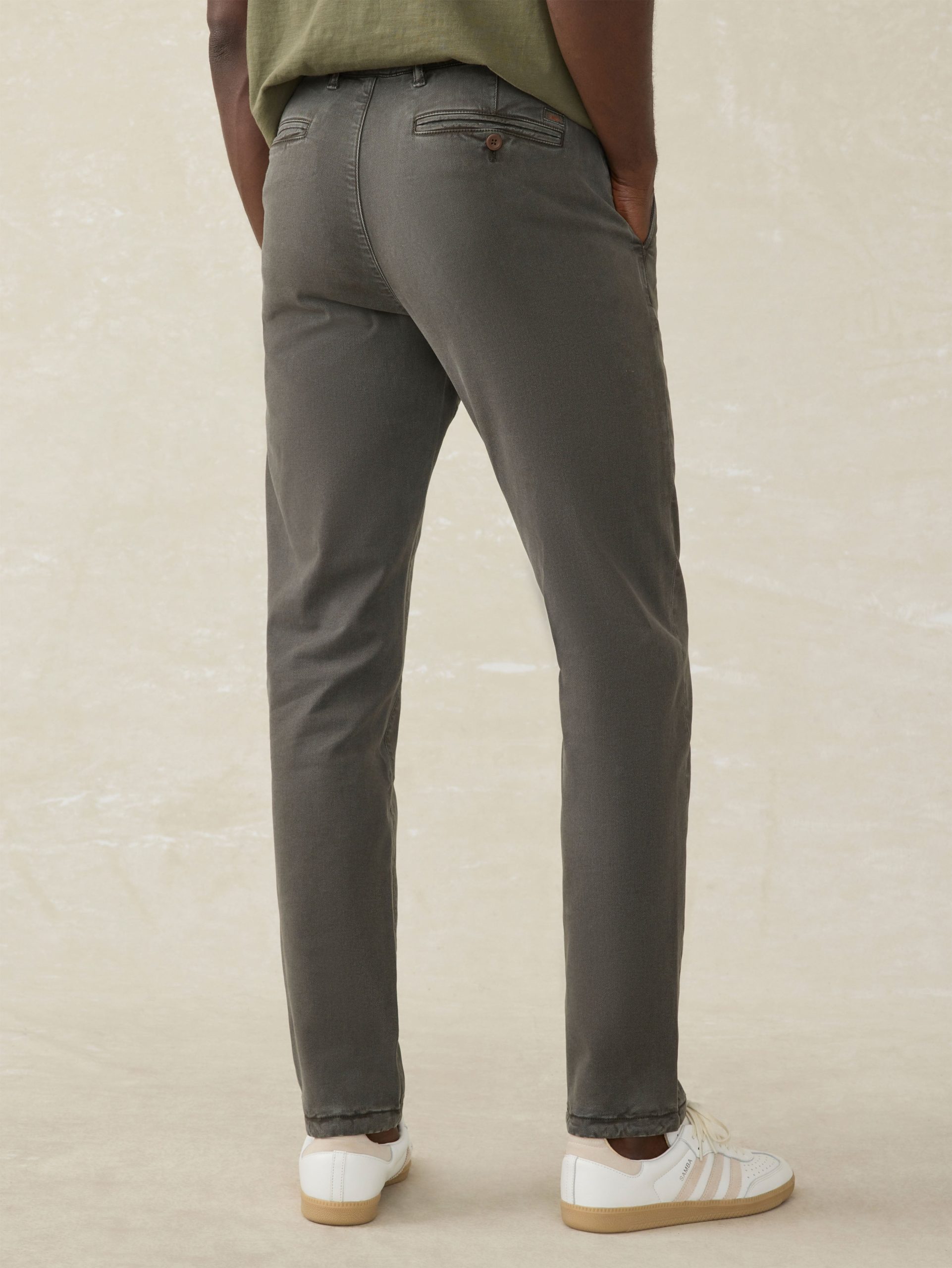Coastline Stretch Chino - Faded Black - Image 5