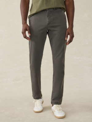Coastline Stretch Chino - Faded Black