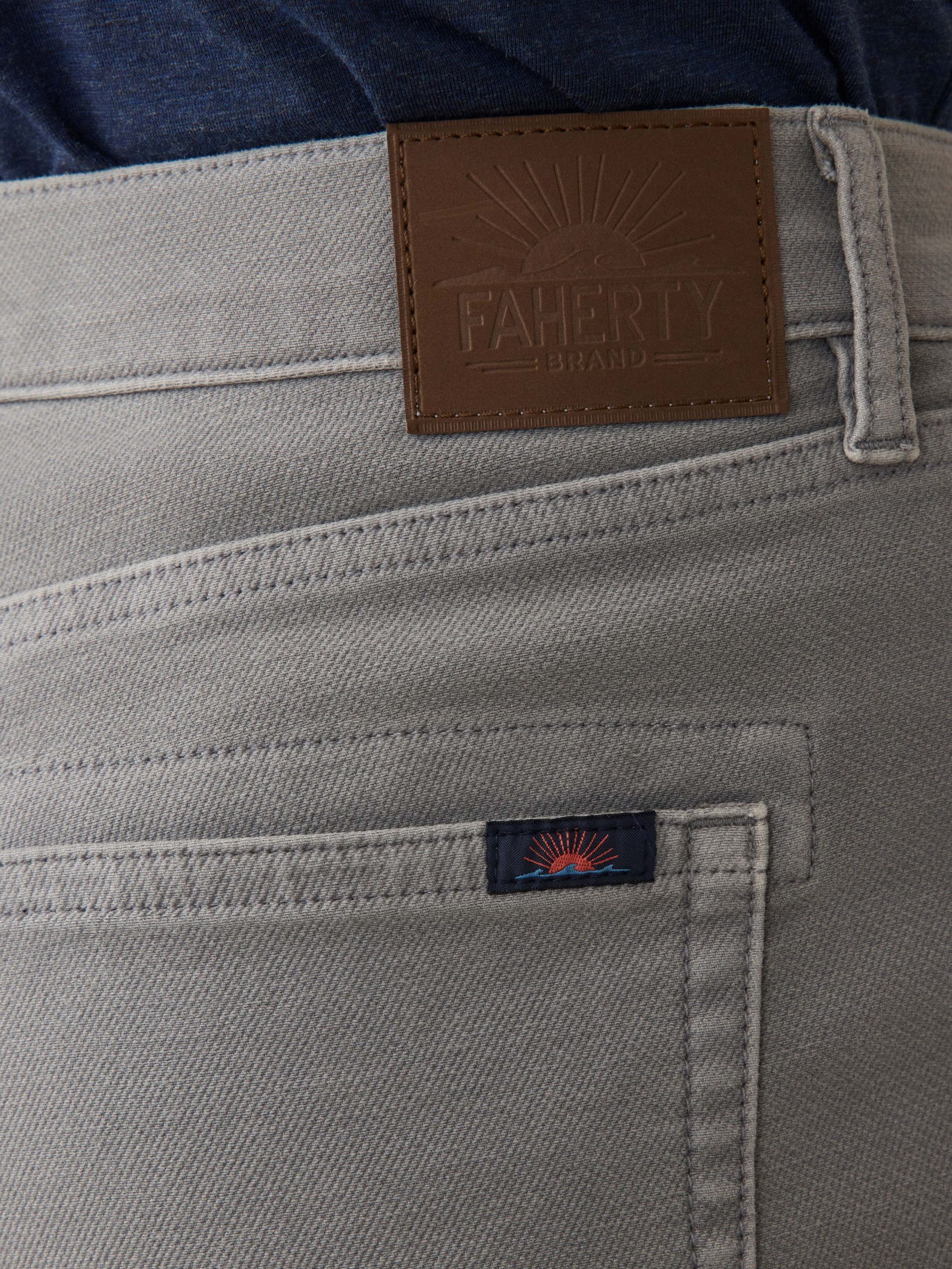 Stretch Terry 5-Pocket Pant - Iron - Image 4