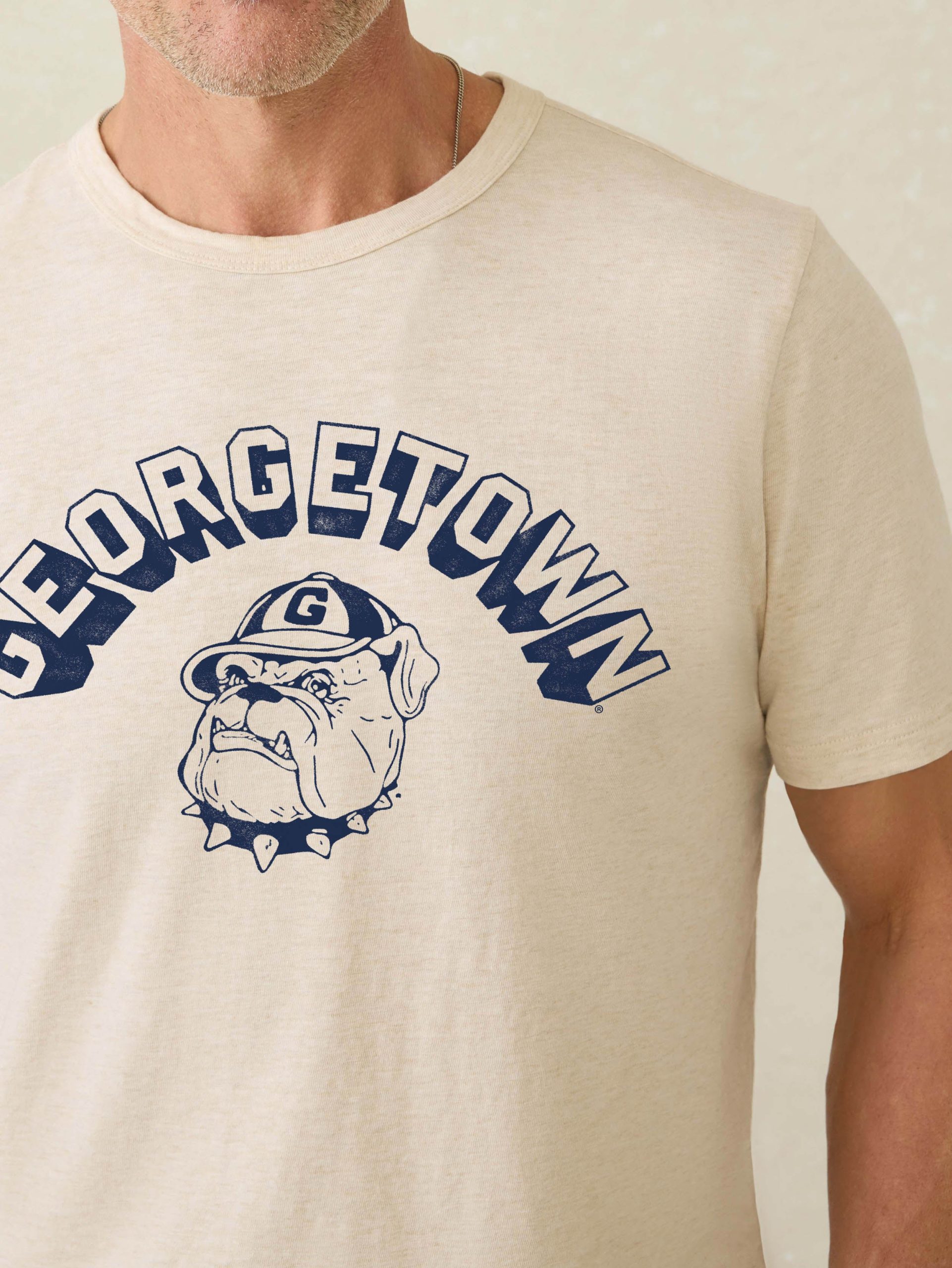 Georgetown Sunwashed Tee - Island Dune Heather - Image 2