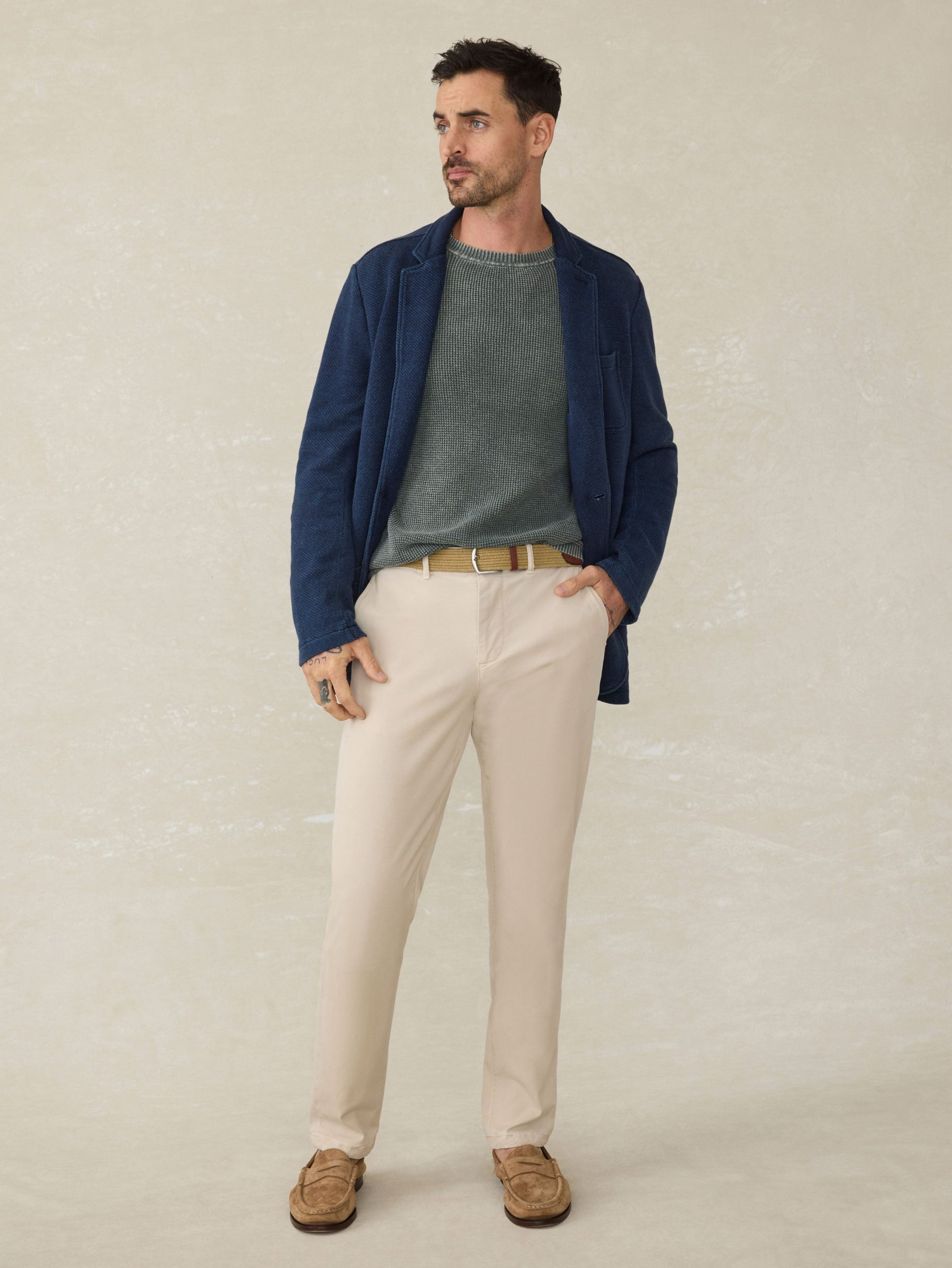 Inlet Knit Blazer (Short) - Hendricks Indigo Wash - Image 6