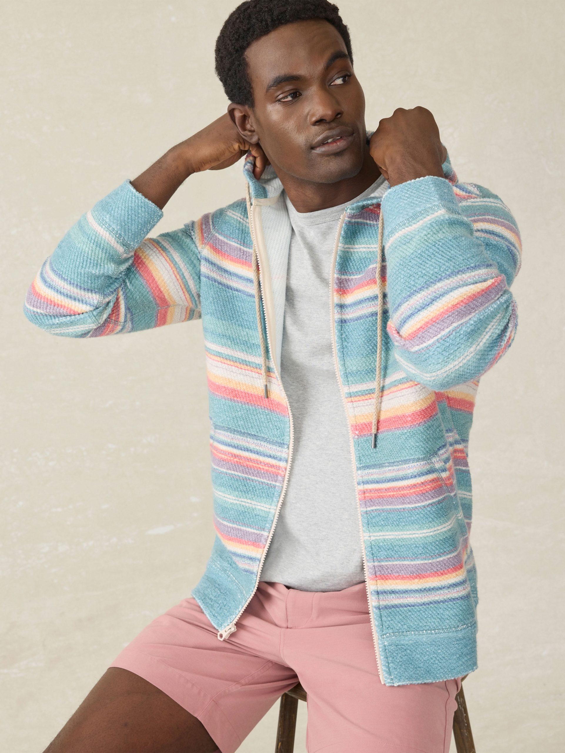 Whitewater Full Zip Hoodie - Island Sunrise - Image 3