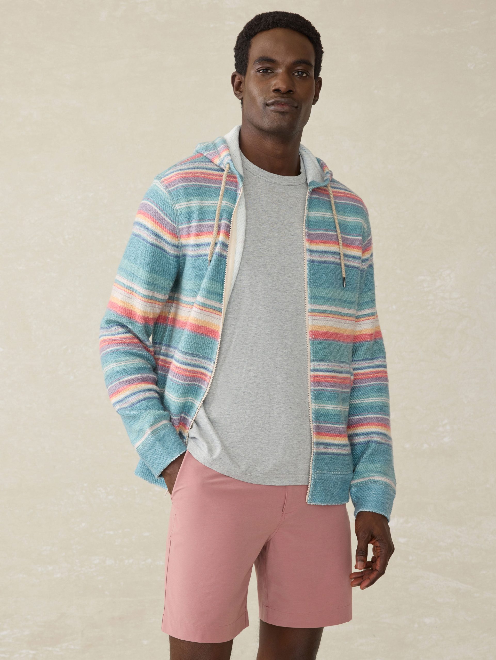 Whitewater Full Zip Hoodie - Island Sunrise - Image 4