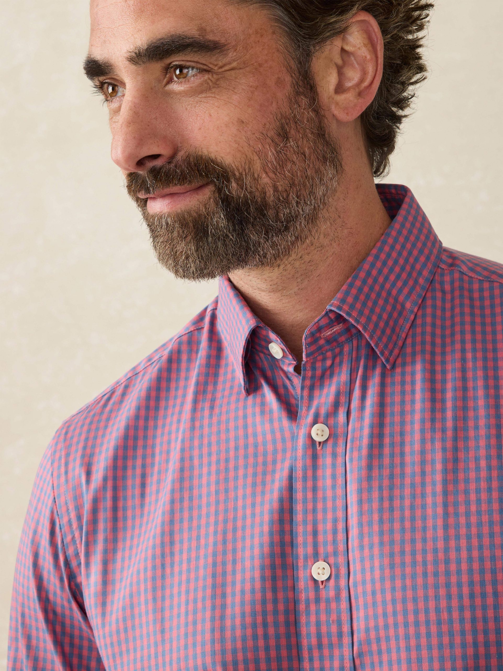 The Movement? Shirt - Blue Rose Gingham - Image 2