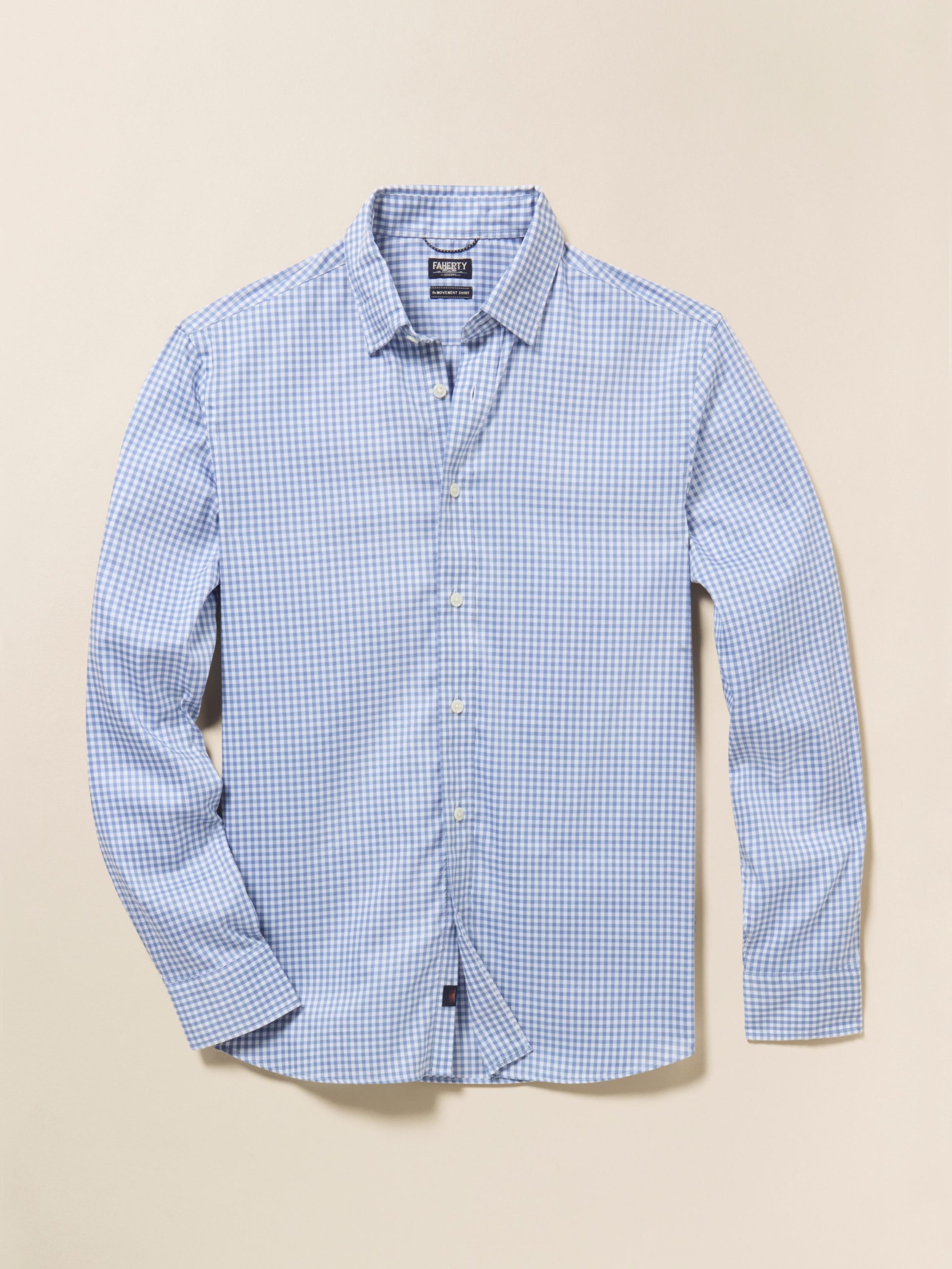 Movement? Shirt (Tall) - Light Blue Gingham - Image 3