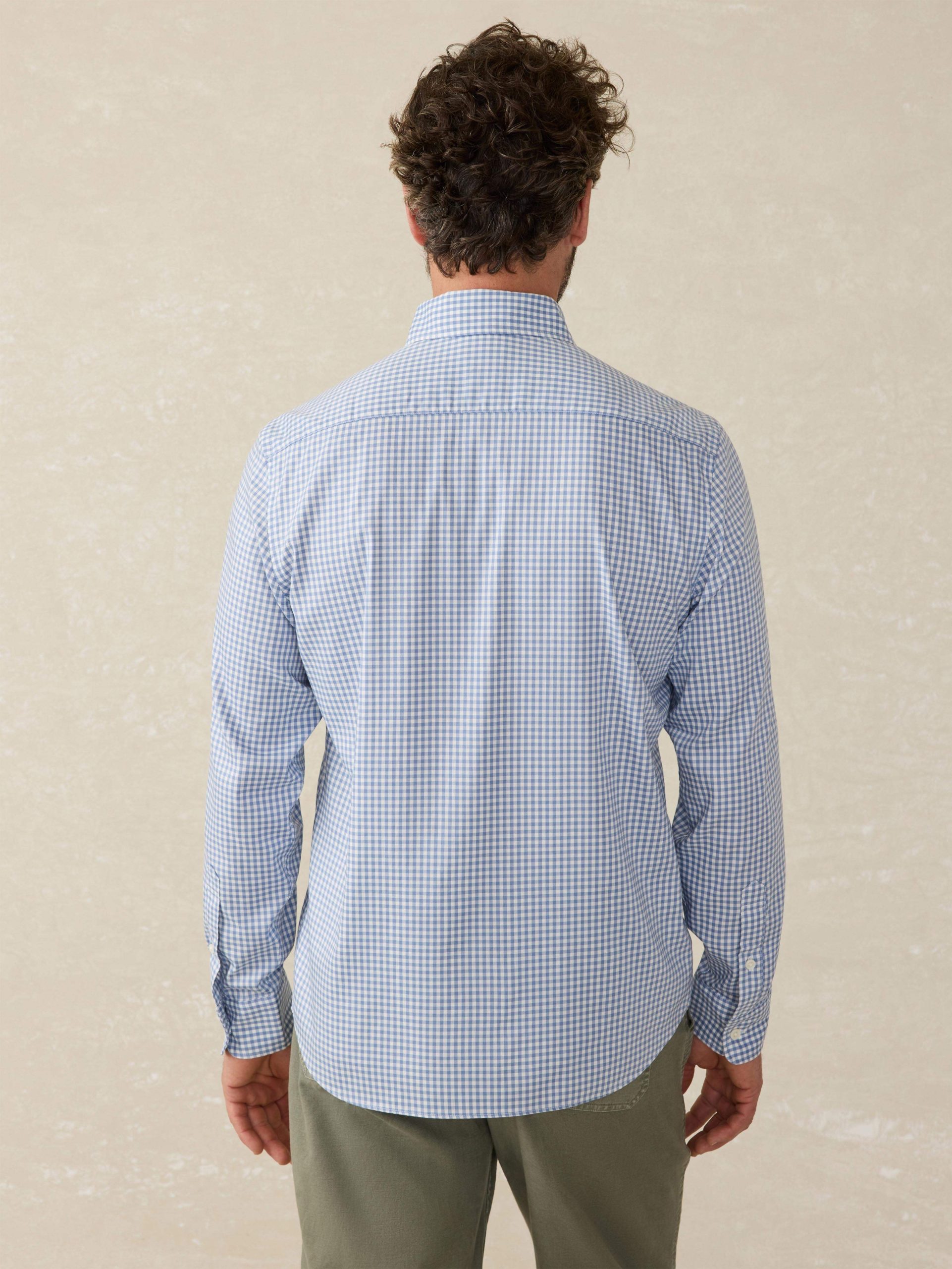 Movement? Shirt (Tall) - Light Blue Gingham - Image 7