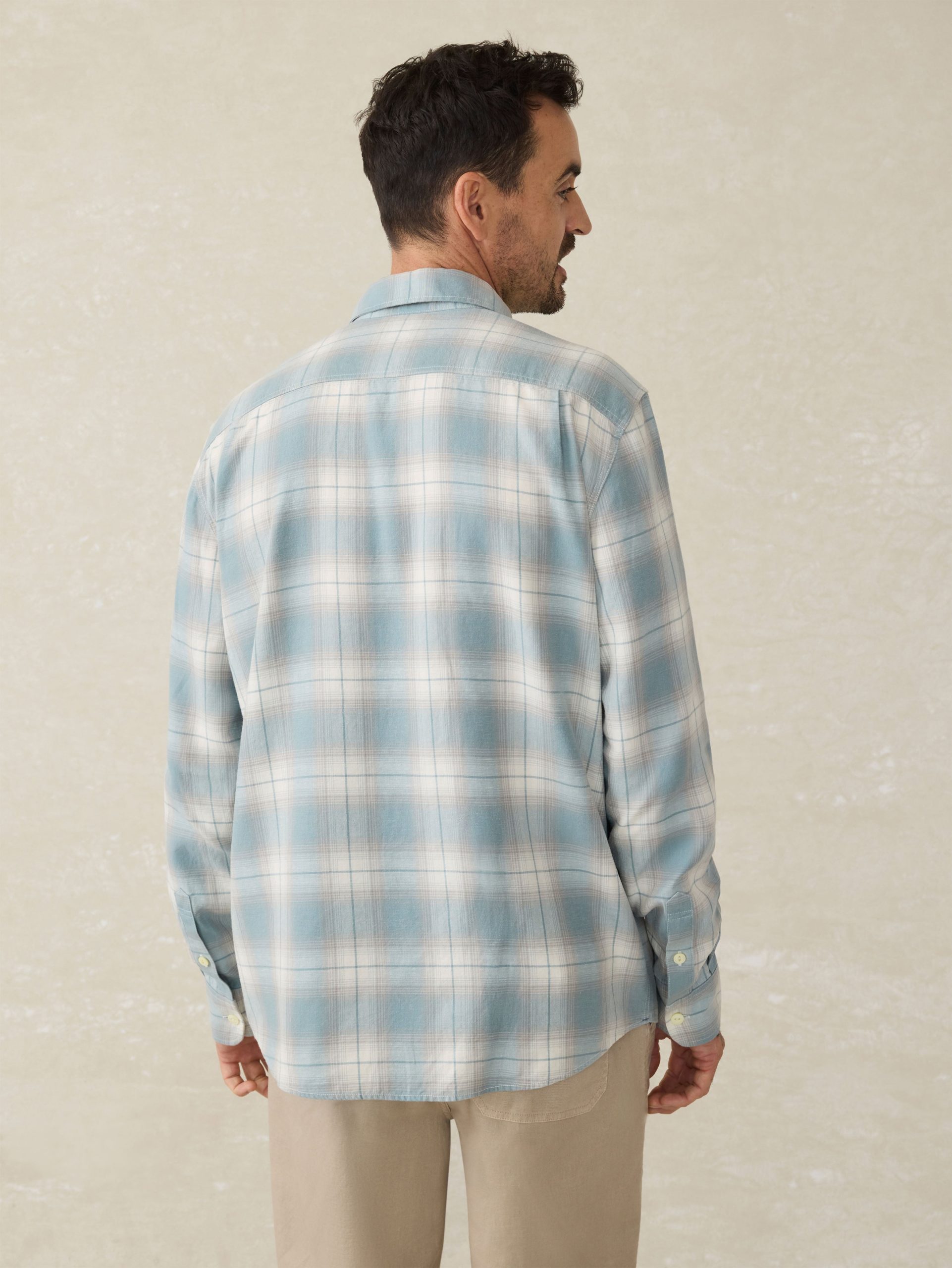 Tried & True Chambray Workshirt - Emerald Coast Plaid - Image 3