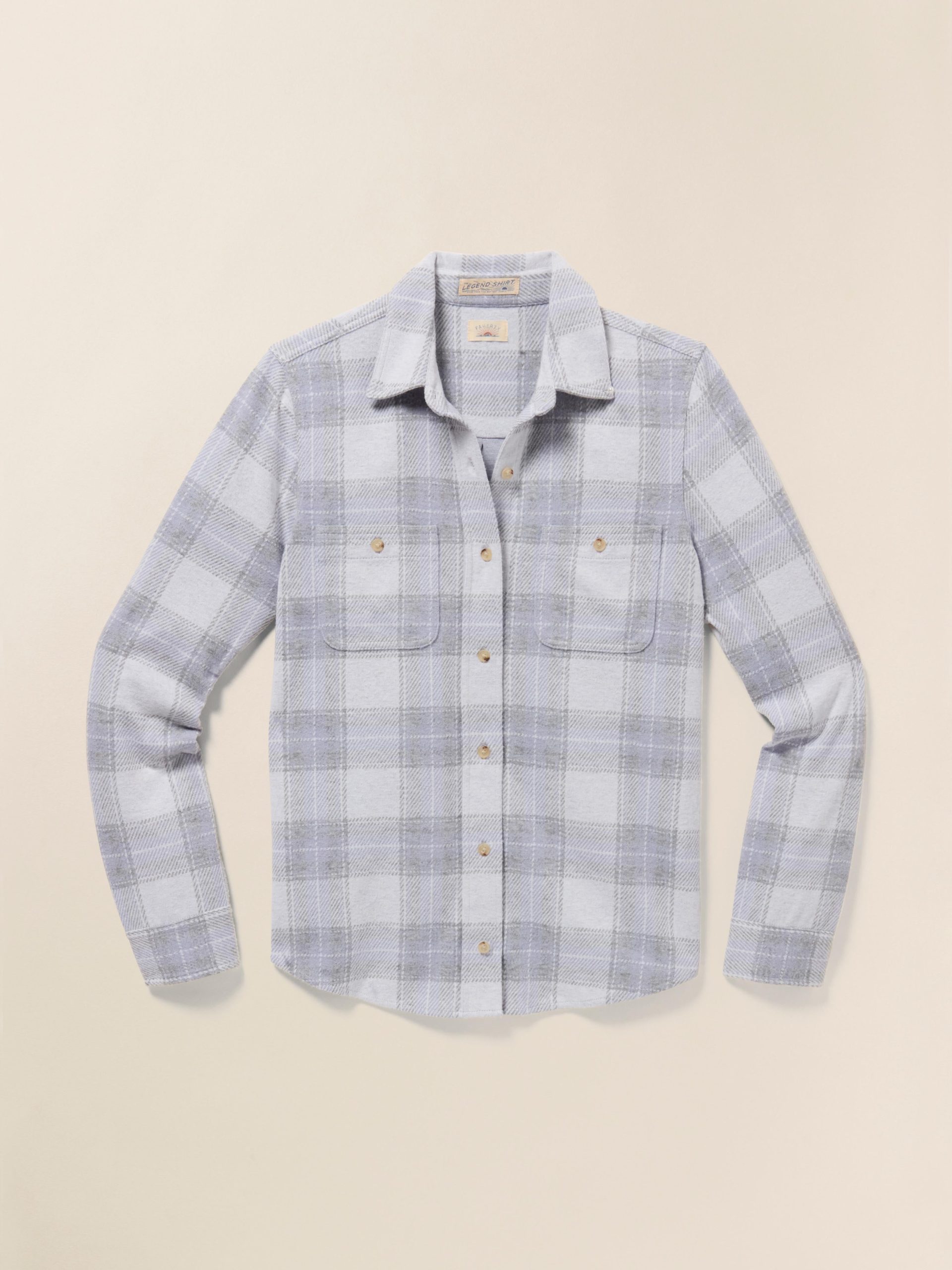 Legend? Sweater Shirt - Blue Ravine Plaid - Image 4
