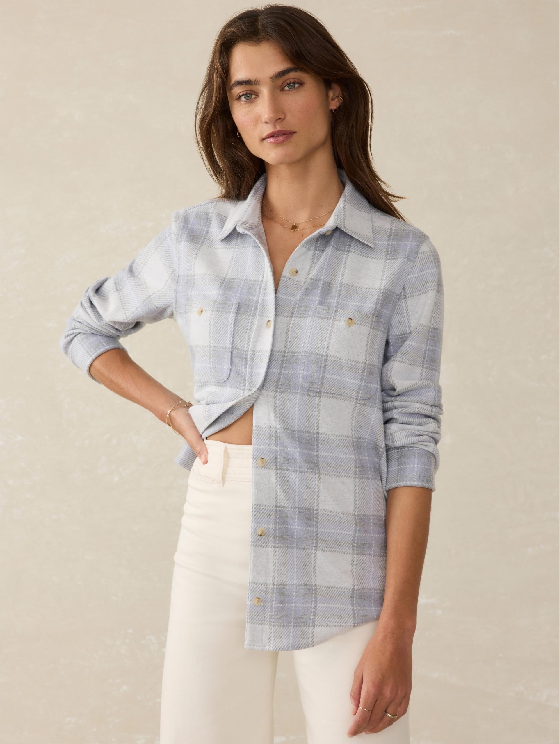 Legend? Sweater Shirt - Blue Ravine Plaid - Image 3