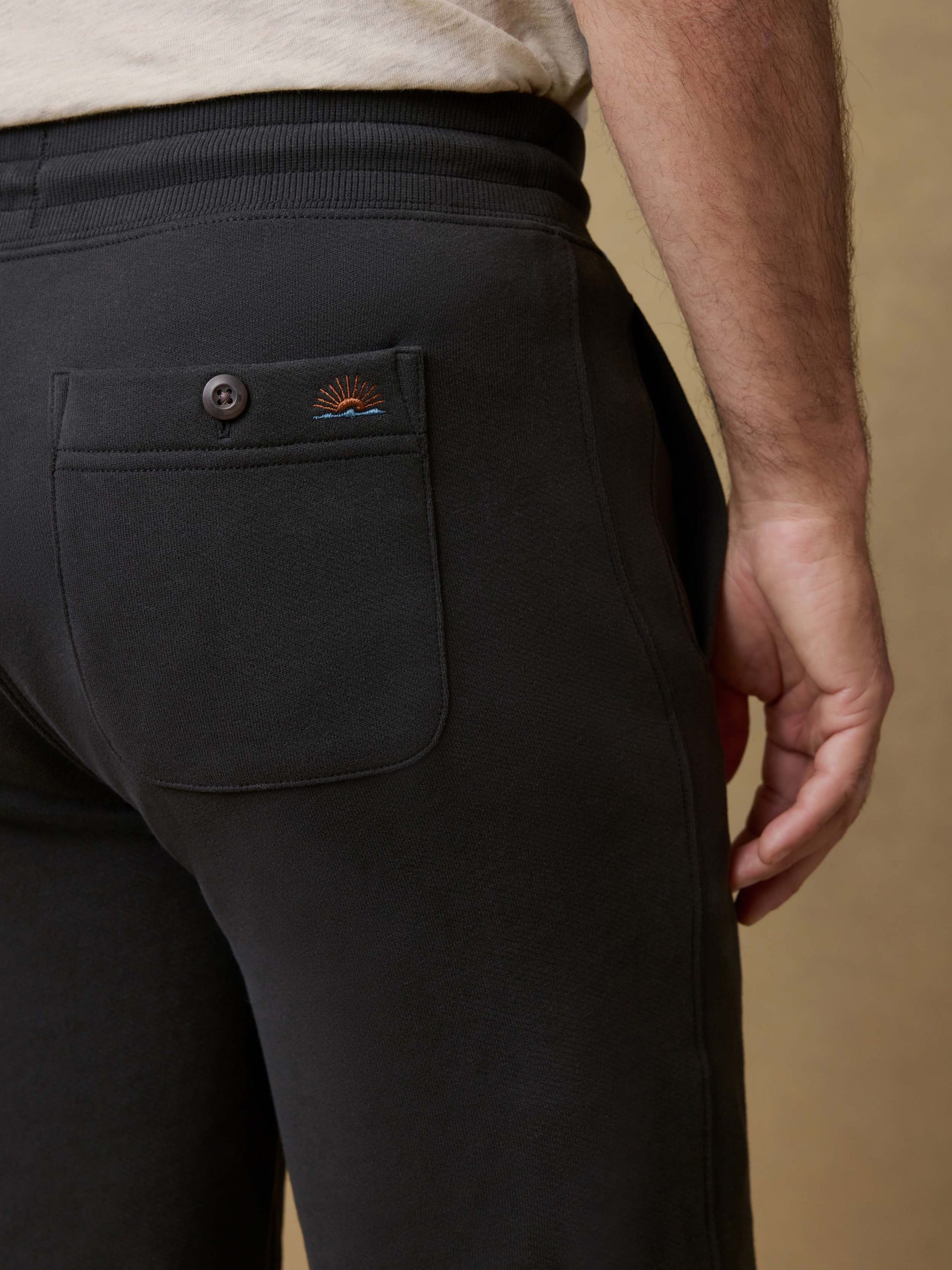 High Standard Fleece Sweatpant - Mountain Black - Image 6