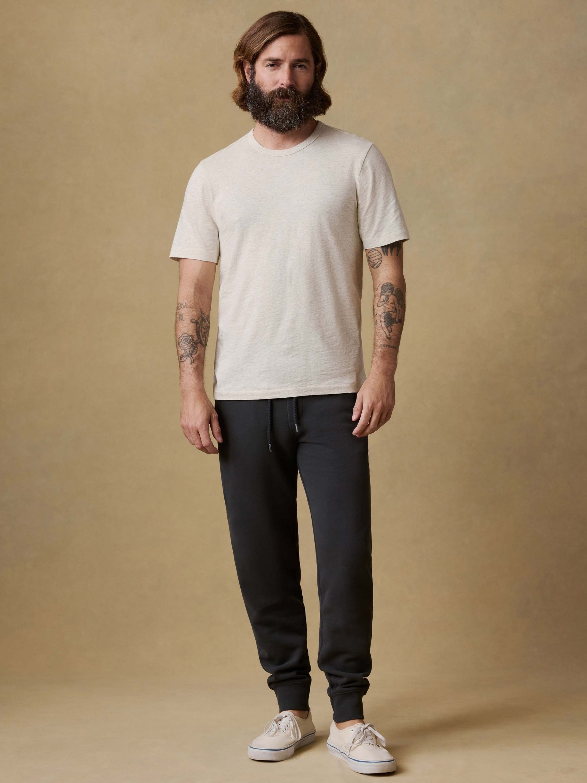 High Standard Fleece Sweatpant - Mountain Black - Image 4