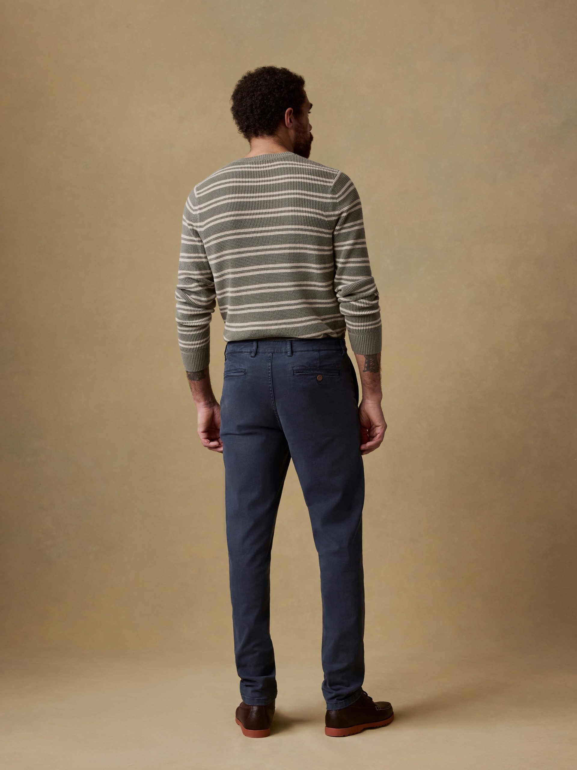 Coastline Stretch Chino - Blue Nights - Image 2