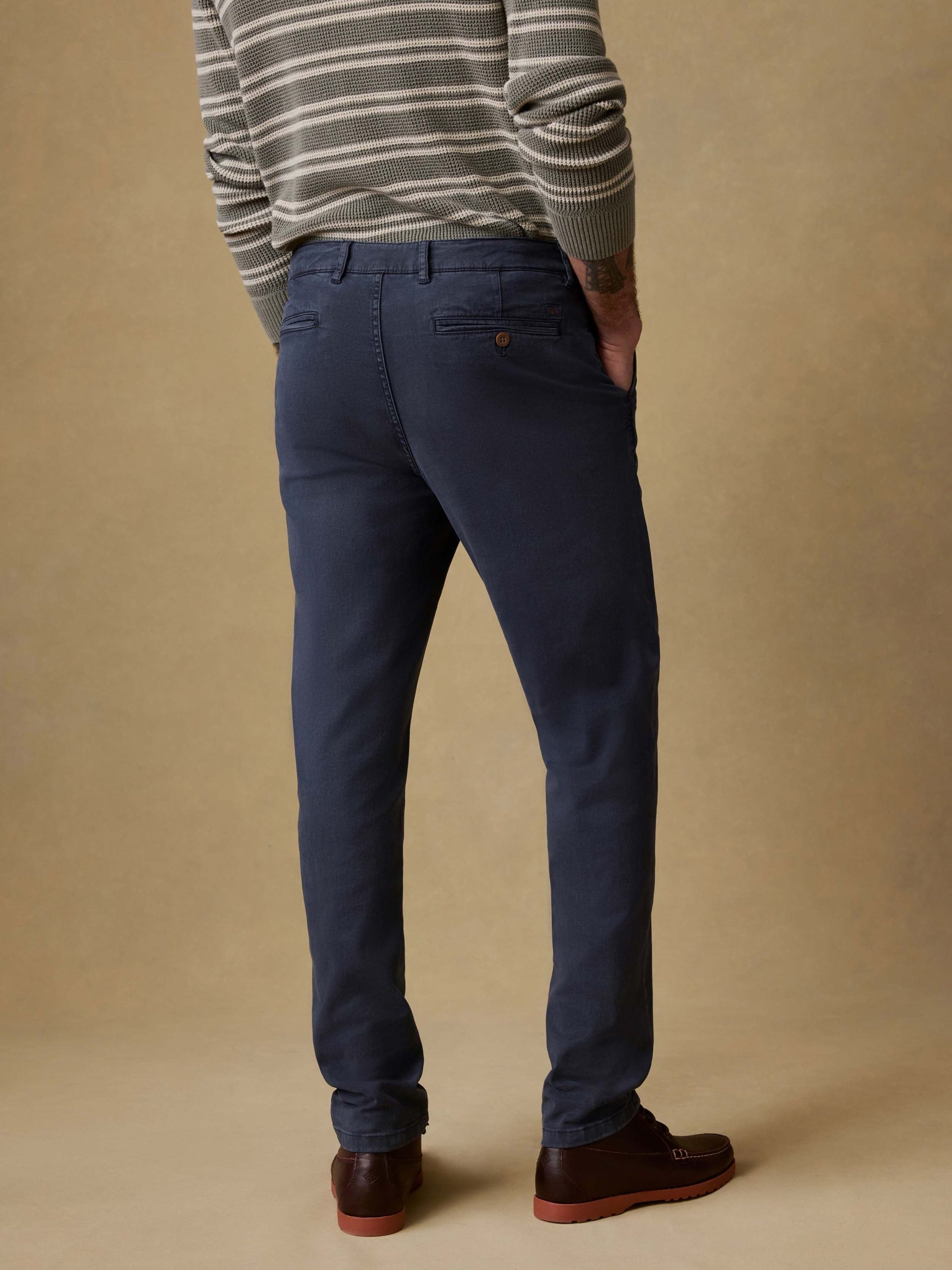 Coastline Stretch Chino - Blue Nights - Image 4