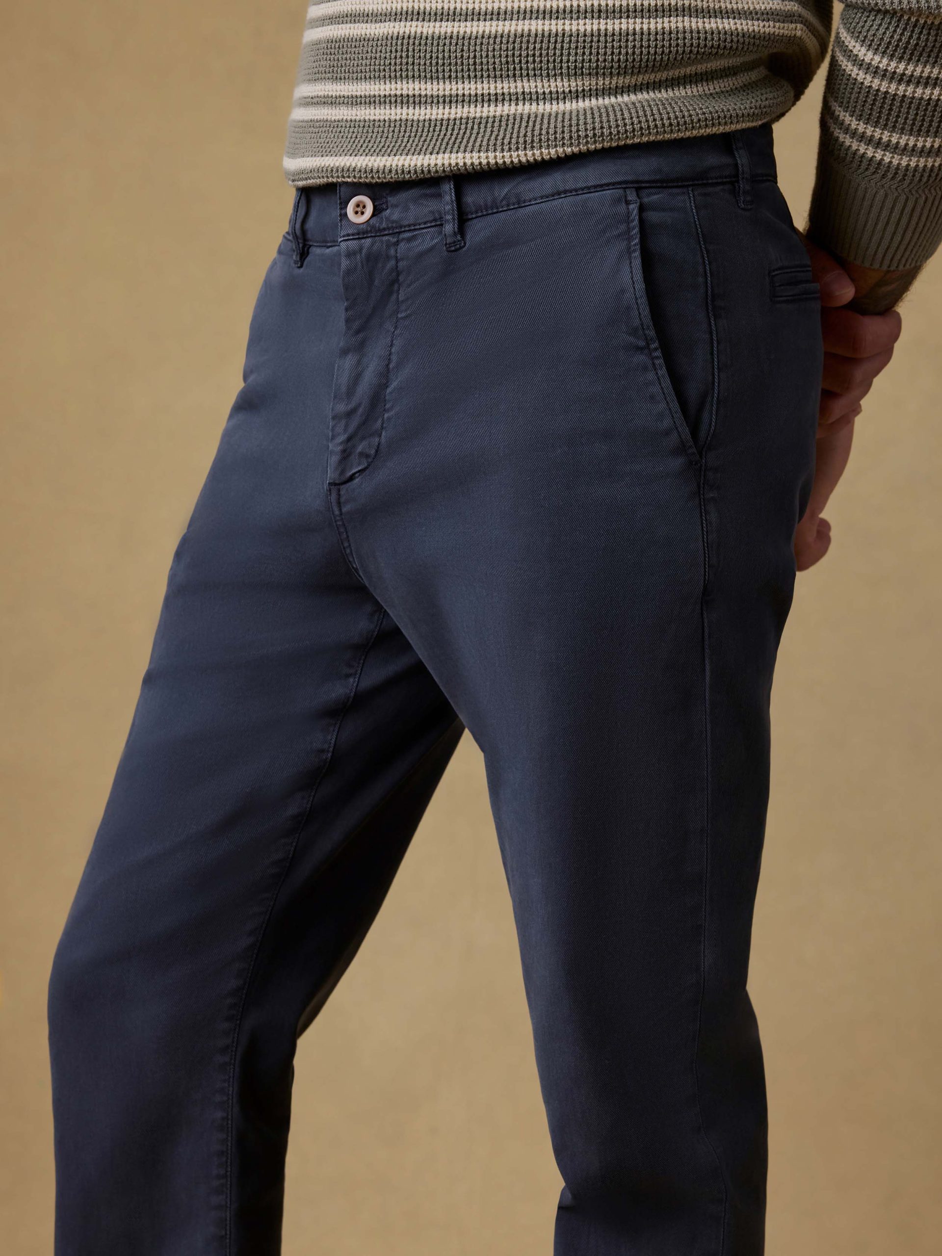 Coastline Stretch Chino - Blue Nights - Image 3