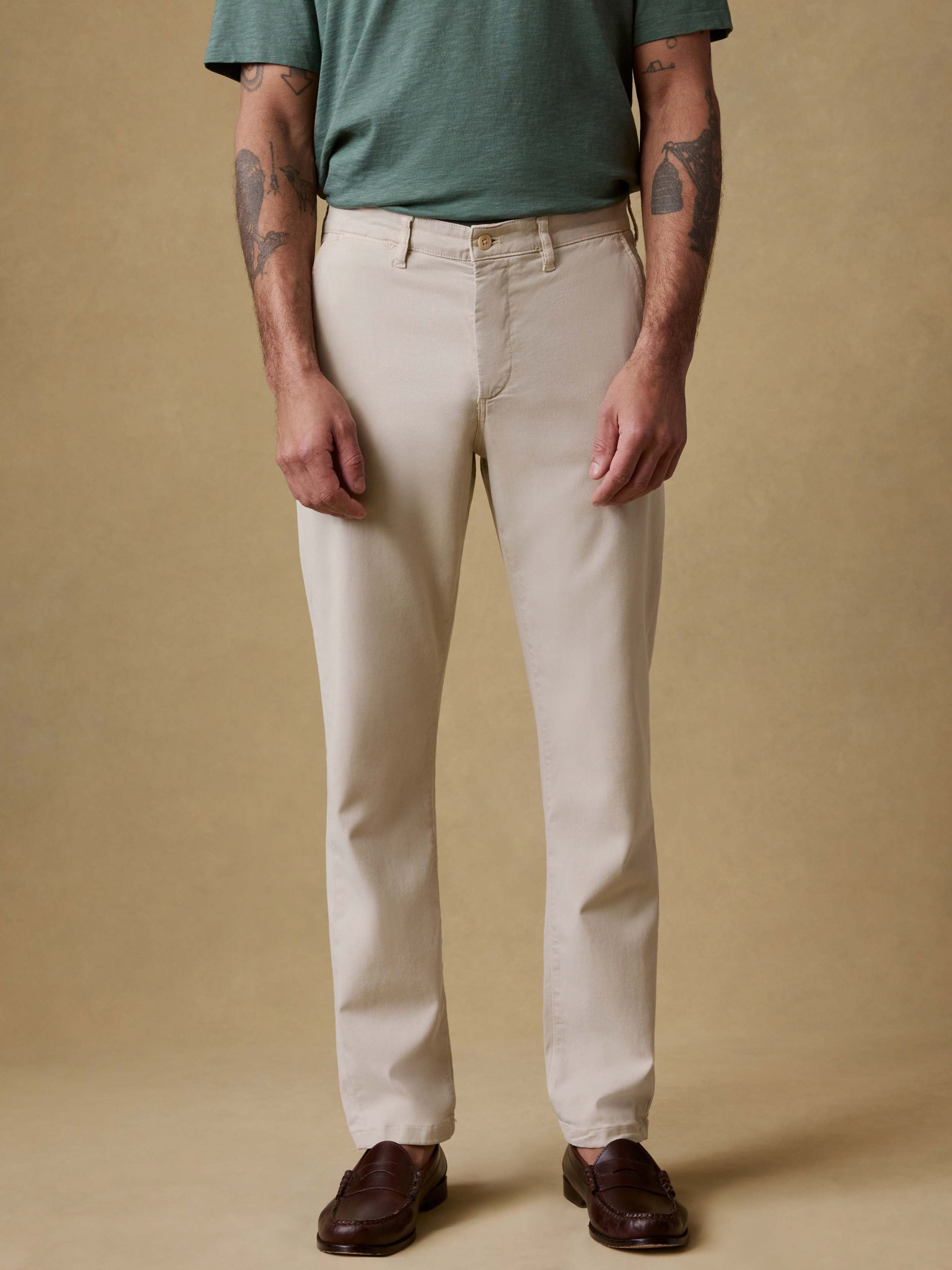 Coastline Stretch Chino - Stone - Image 2