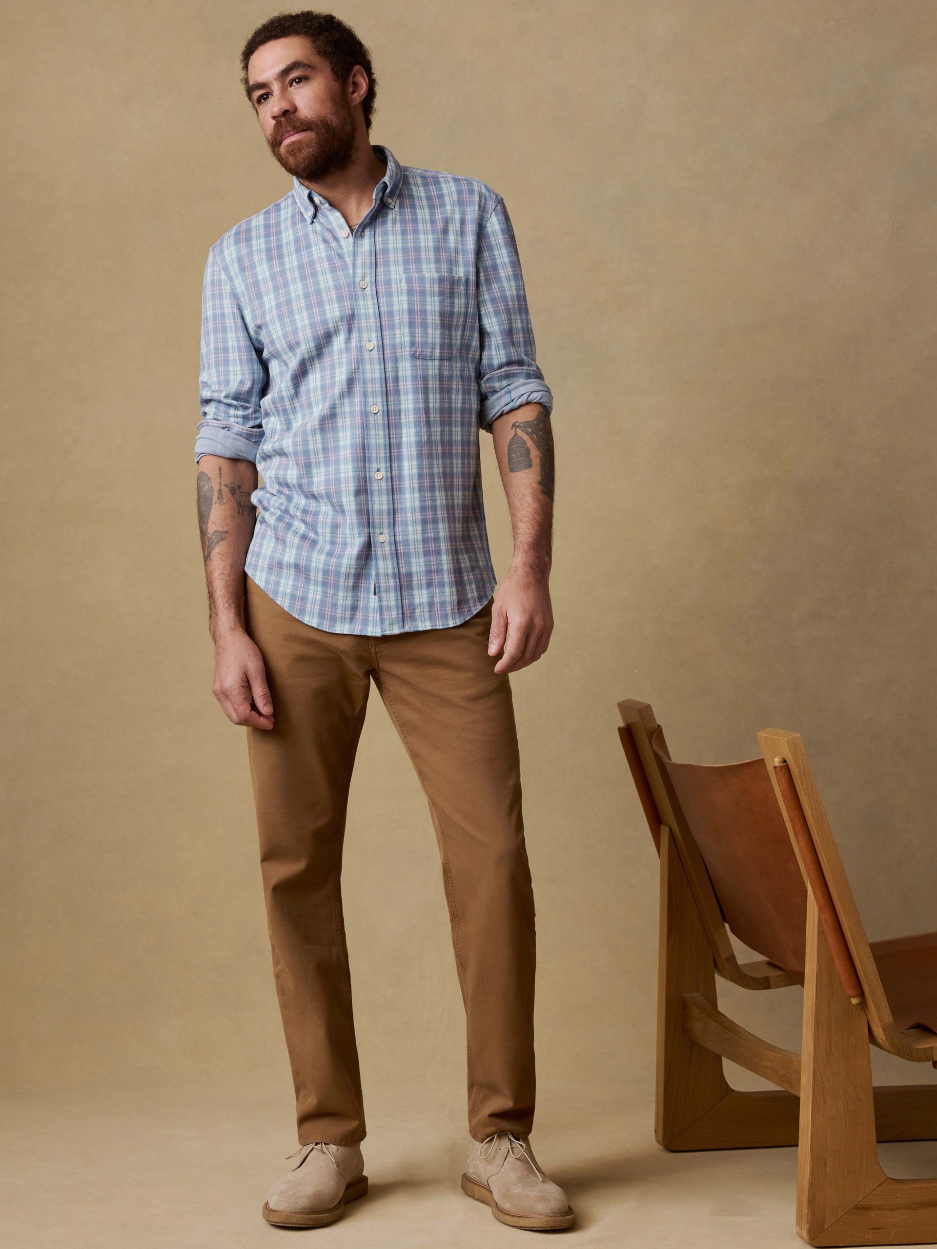 Reserve Twill 5-Pocket Pant - Kodiak Brown - Image 3
