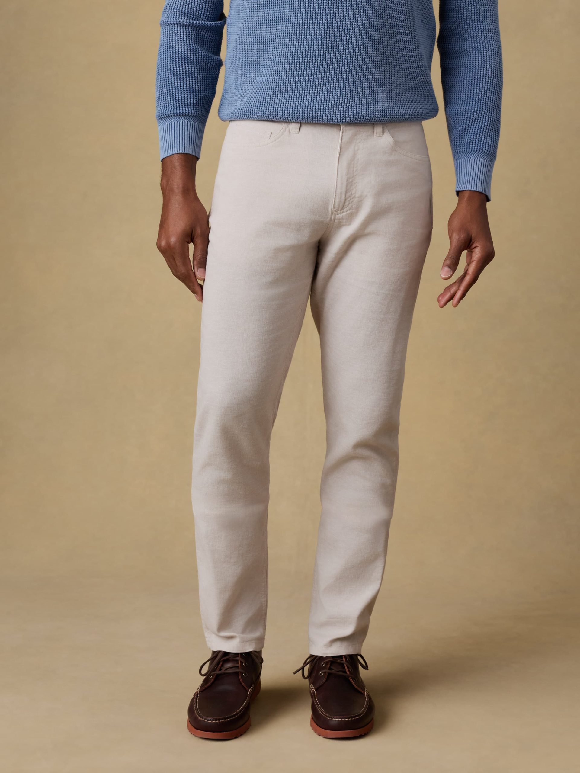 Movement? Linen 5-Pocket Pant - Dorset Sand - Image 3