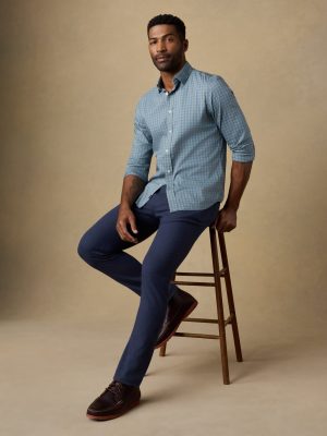 Movement? Linen 5-Pocket Pant - Deep Sea Navy