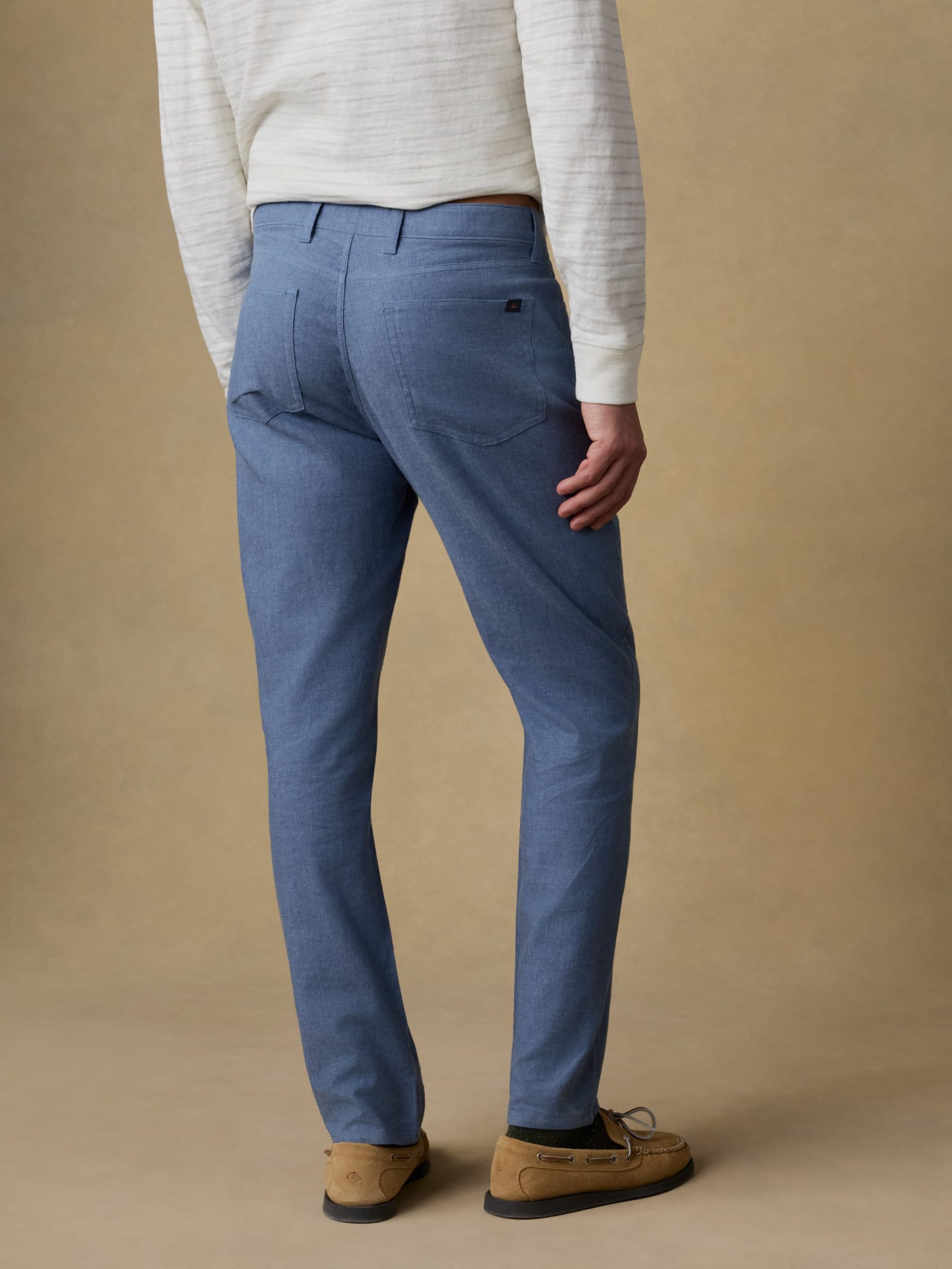 Movement? Linen 5-Pocket Pant - Dusk Blue - Image 4