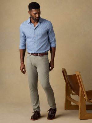 Movement? Linen 5-Pocket Pant - Sage Cliff