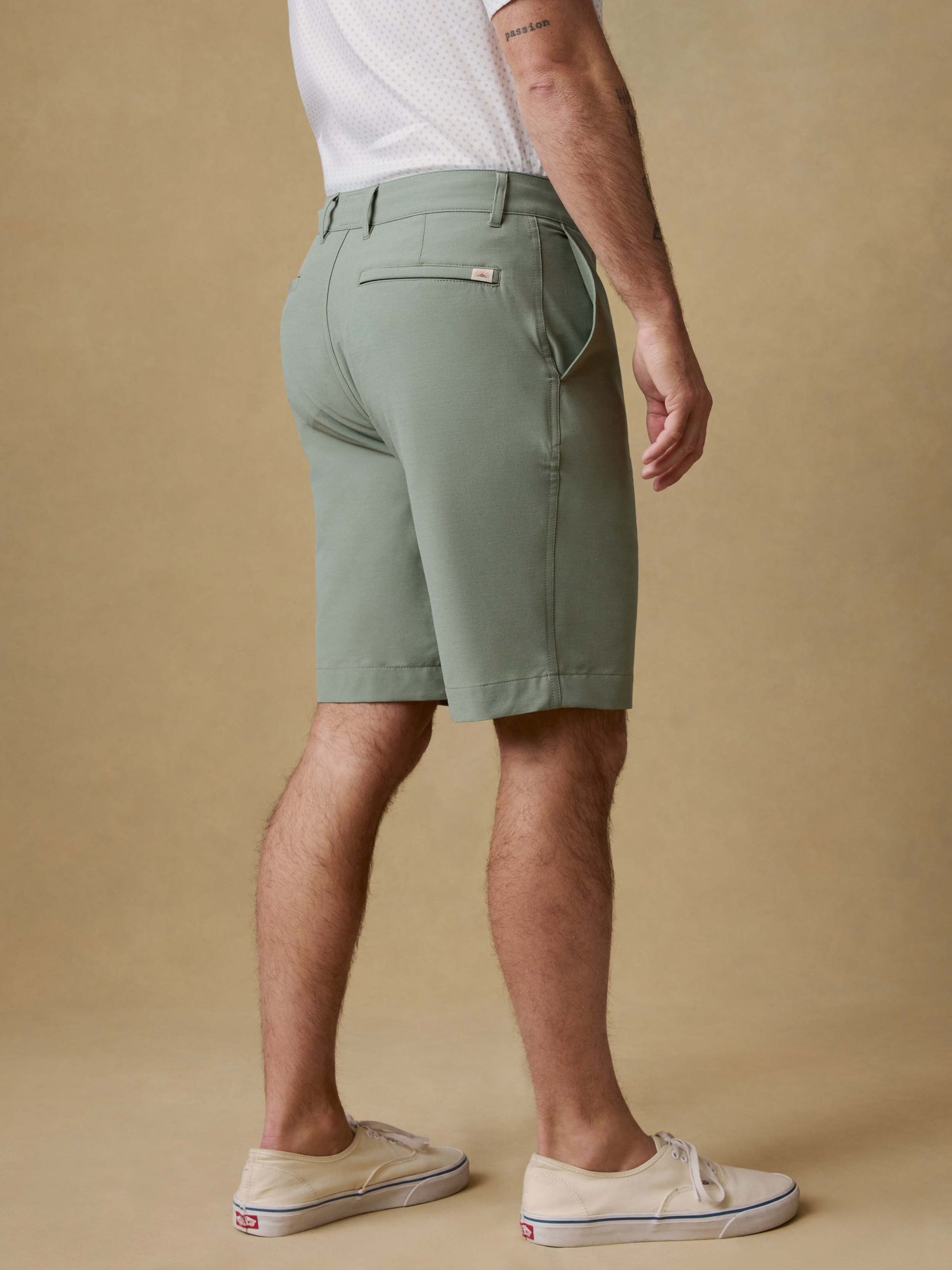 All Day? Short 2.0 (9) - Trail Olive - Image 3