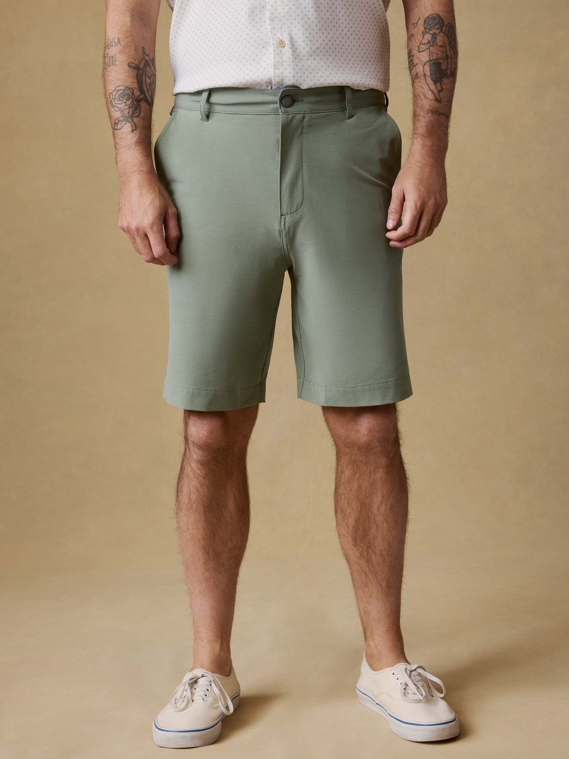 All Day? Short 2.0 (9) - Trail Olive - Image 2