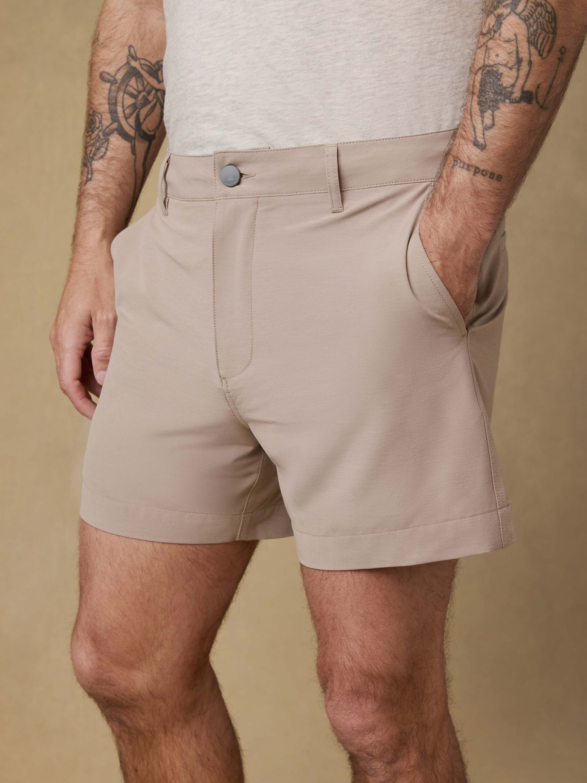 All Day? Short 2.0 (5) - Khaki - Image 5