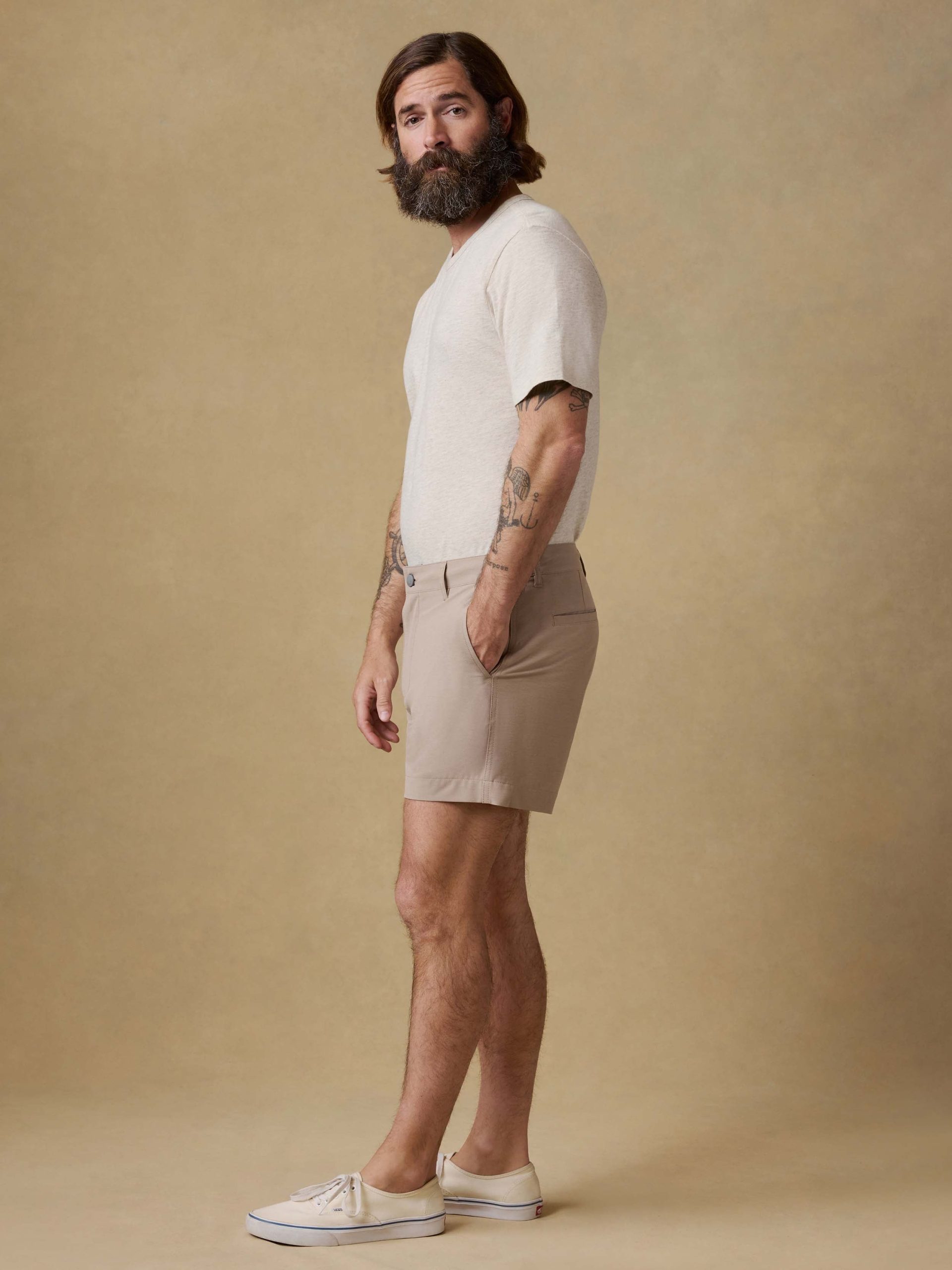 All Day? Short 2.0 (5) - Khaki - Image 4