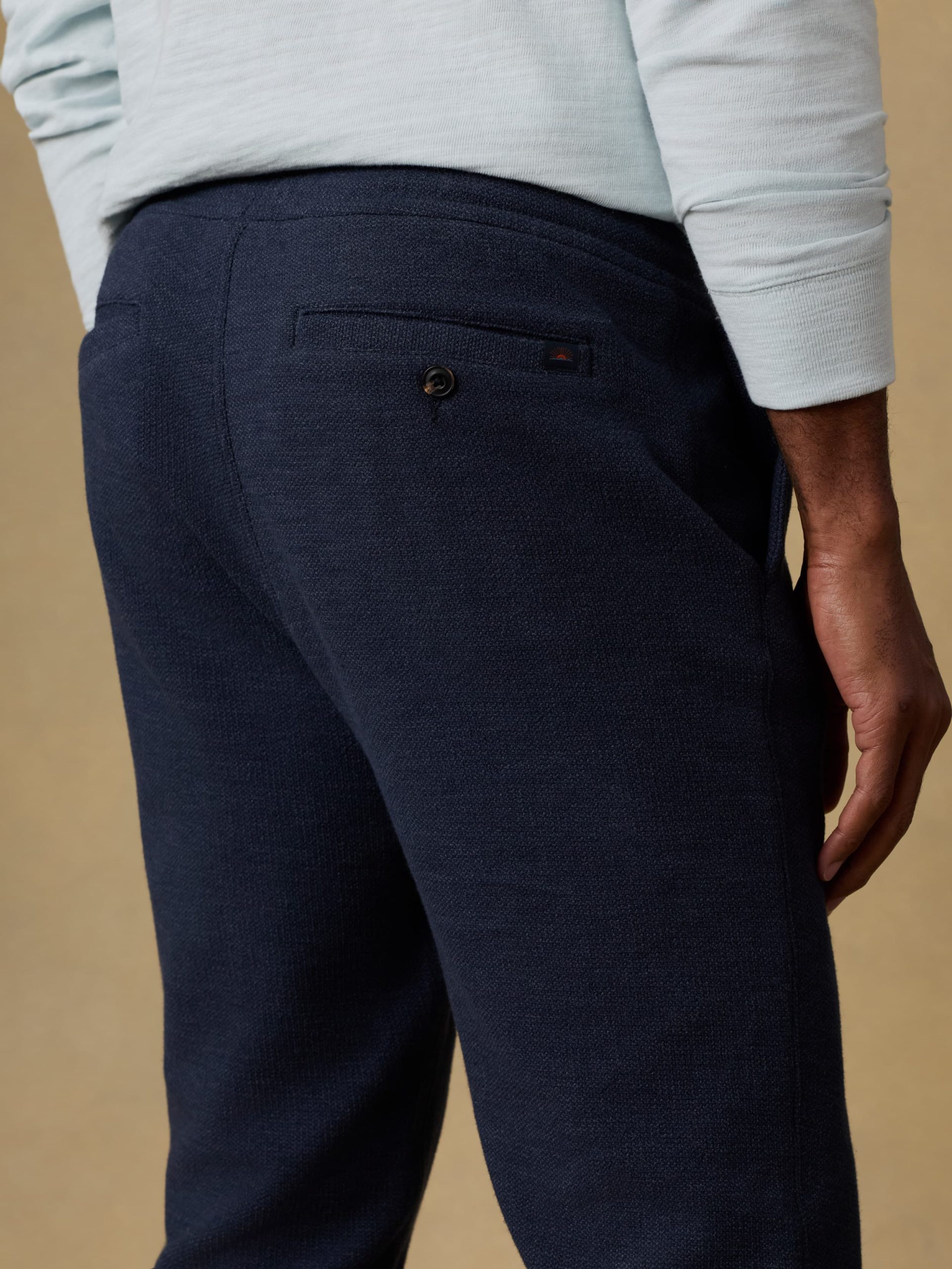 Highland Knit Pant - Navy Ridge Melange - Image 6