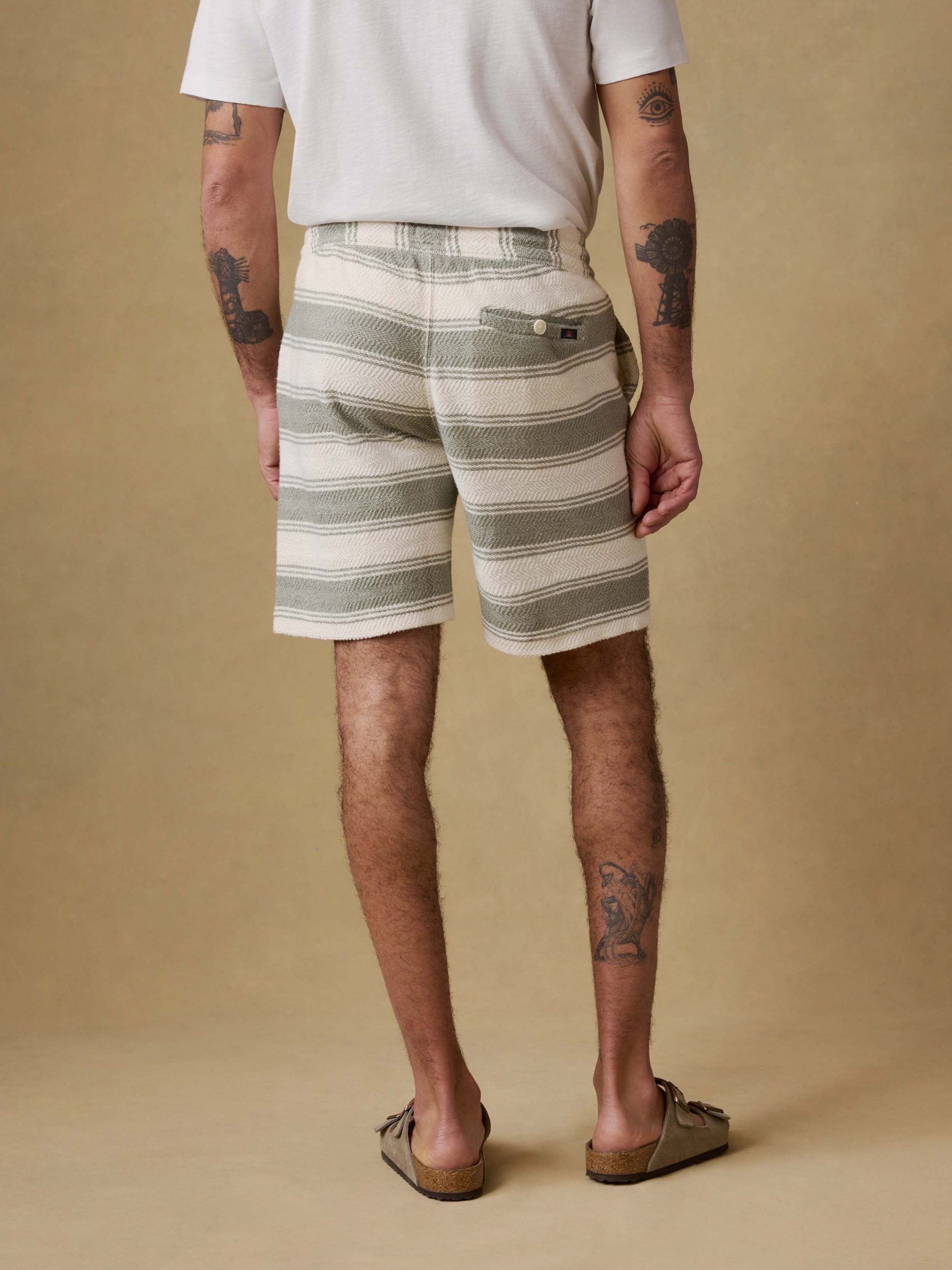 Whitewater Sweatshort - Shell Point Stripe - Image 4