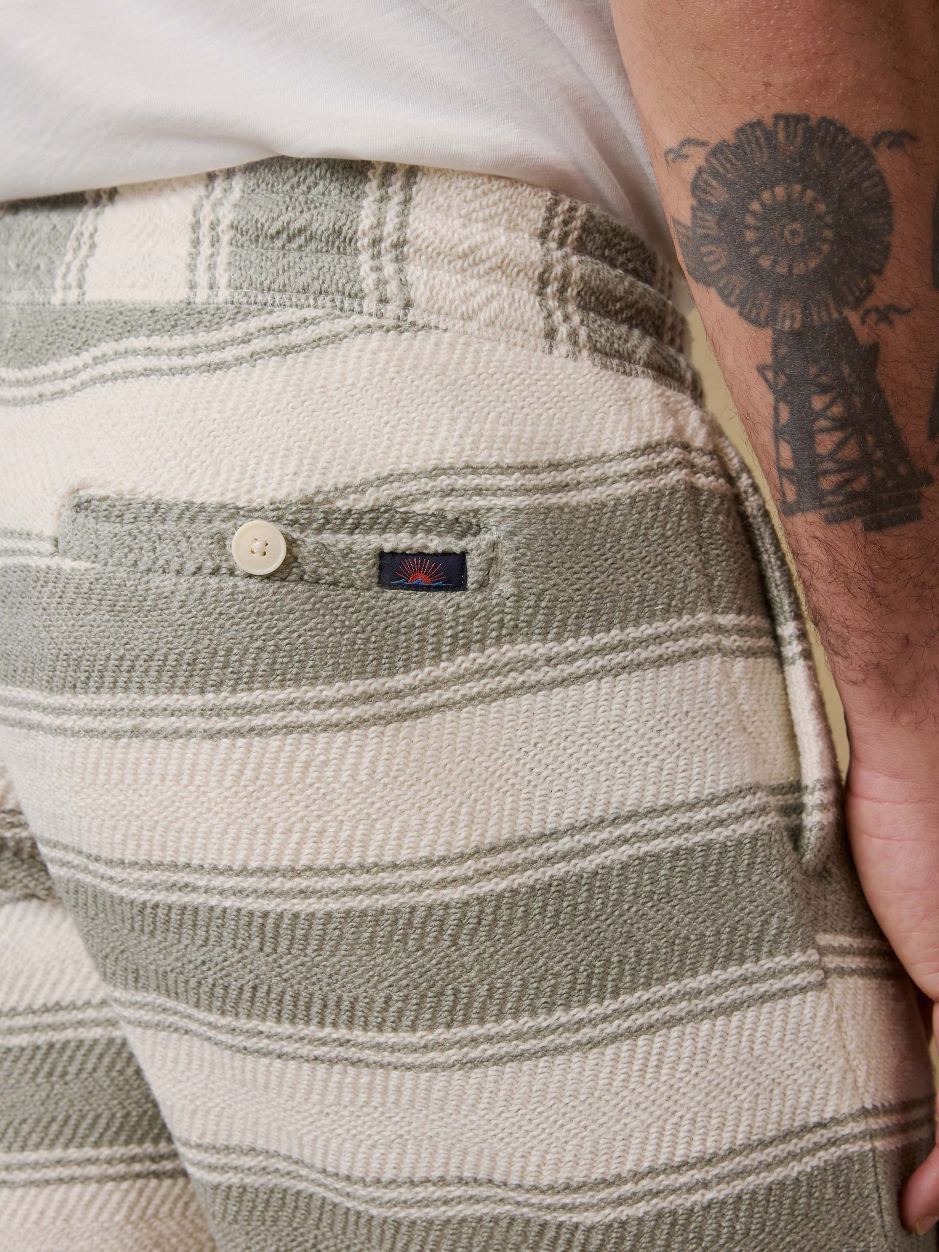 Whitewater Sweatshort - Shell Point Stripe - Image 6
