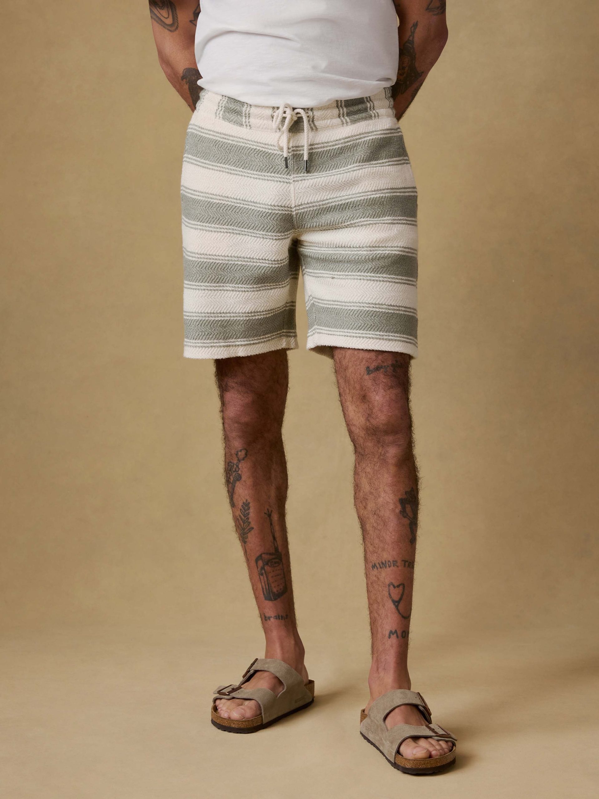 Whitewater Sweatshort - Shell Point Stripe - Image 3