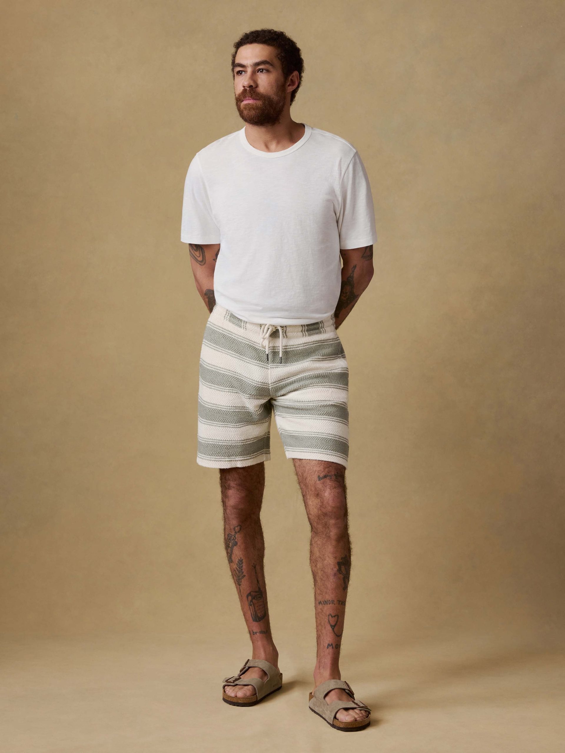 Whitewater Sweatshort - Shell Point Stripe - Image 2