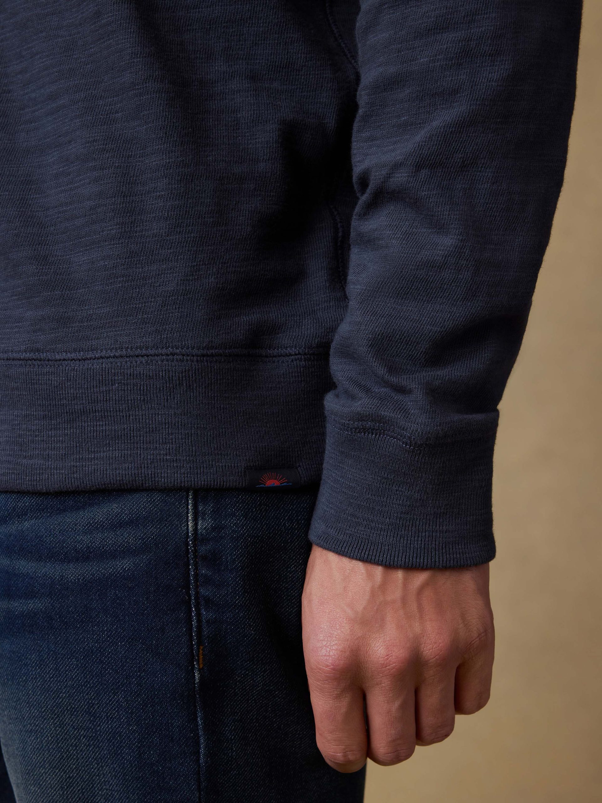 Sunwashed Organic Hoodie - Blue Nights - Image 5