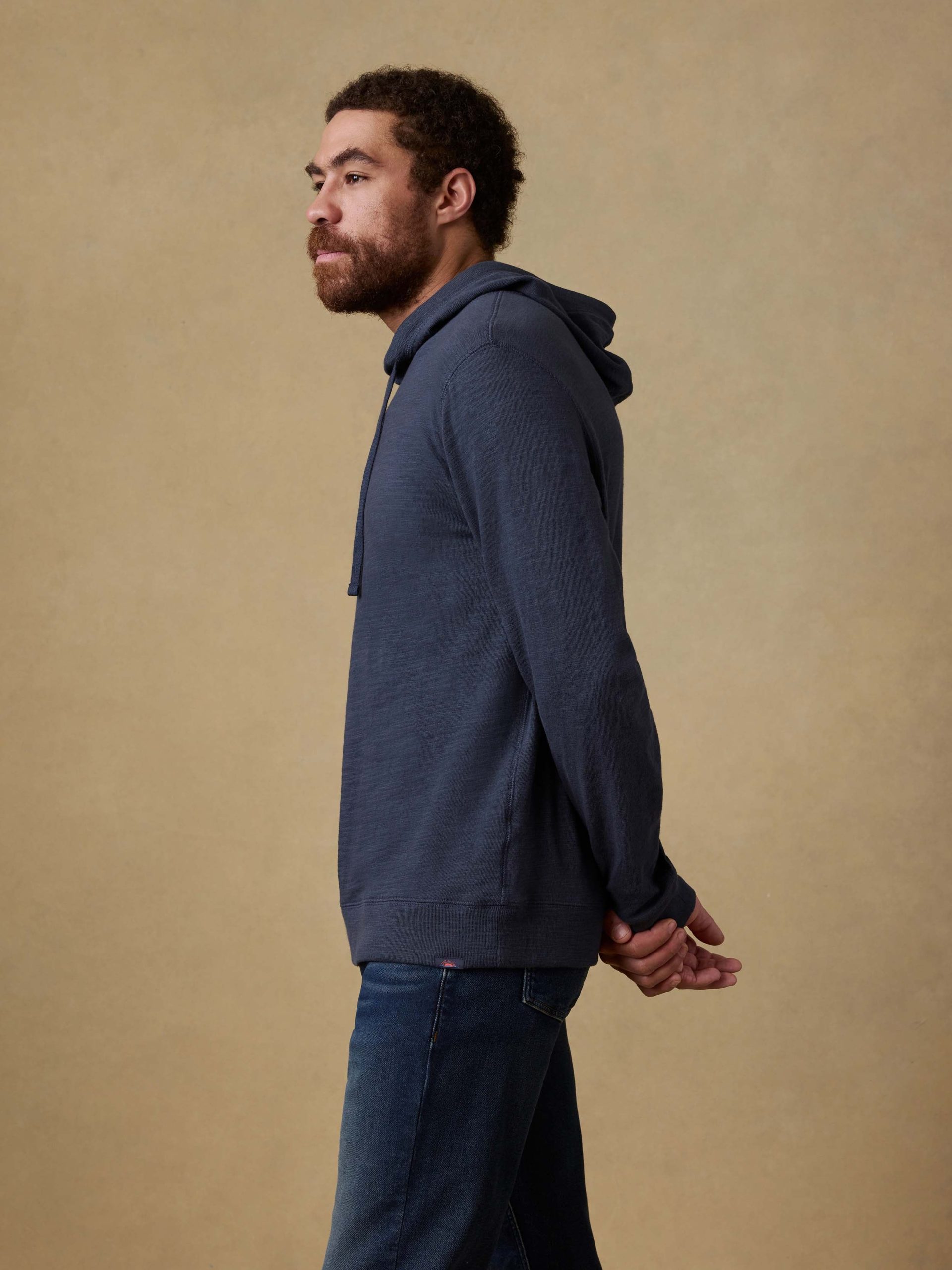 Sunwashed Organic Hoodie - Blue Nights - Image 6