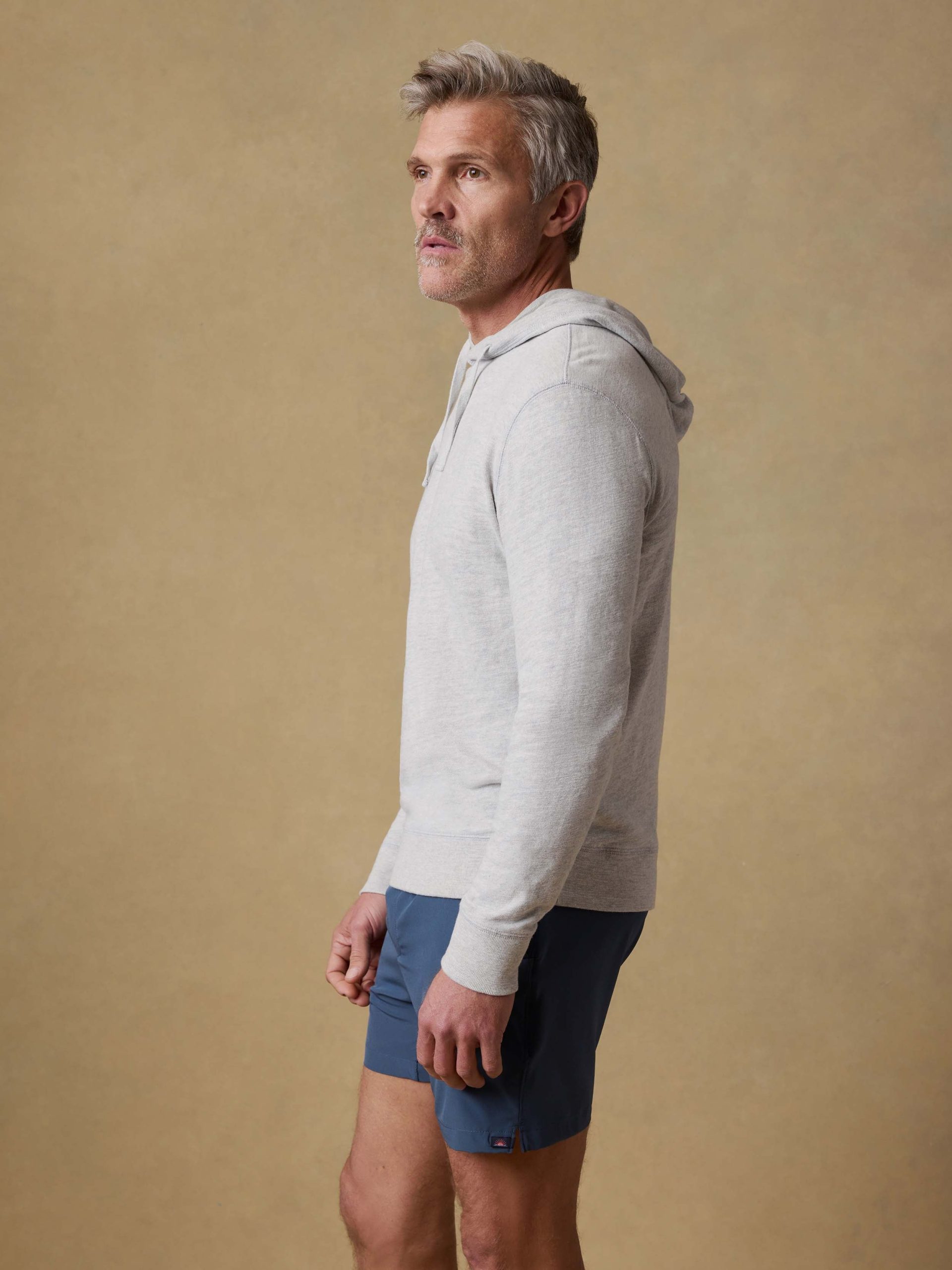 Sunwashed Organic Hoodie - Light Grey Heather - Image 5