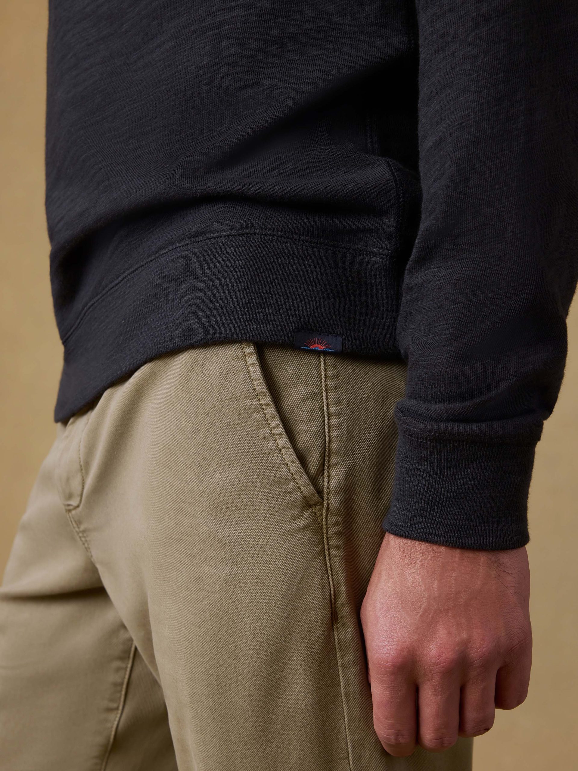 Sunwashed Organic Hoodie - Ridge Black - Image 5