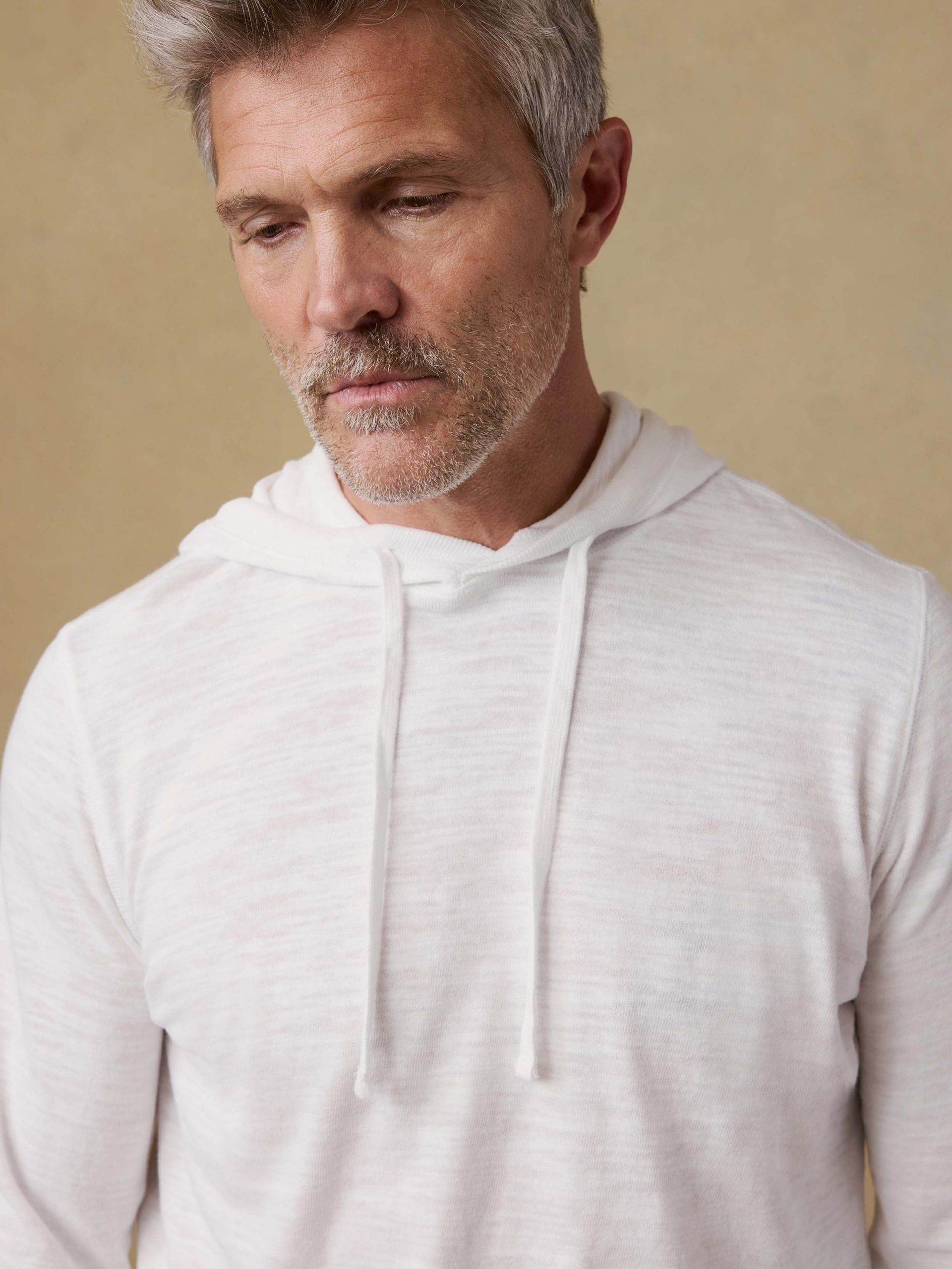 Sunwashed Organic Hoodie - White - Image 2