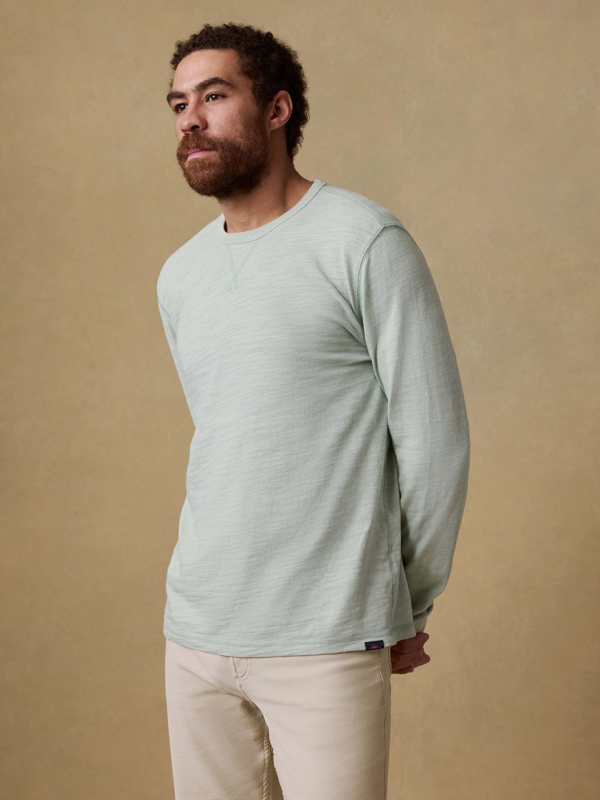 Sunwashed Slub Crew - Sea Break - Image 2