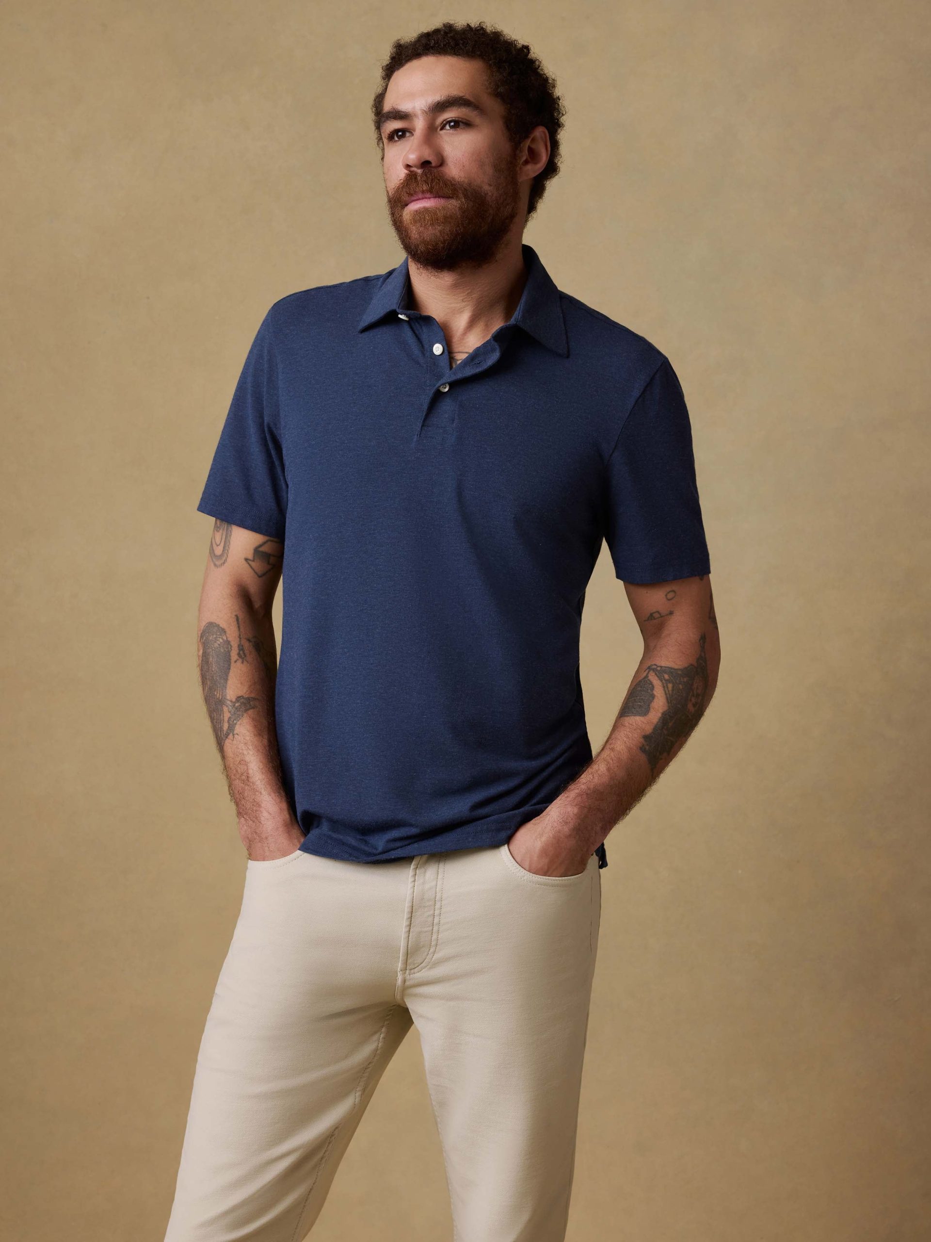 Short-Sleeve Movement? Polo Shirt - Great Falls Heather