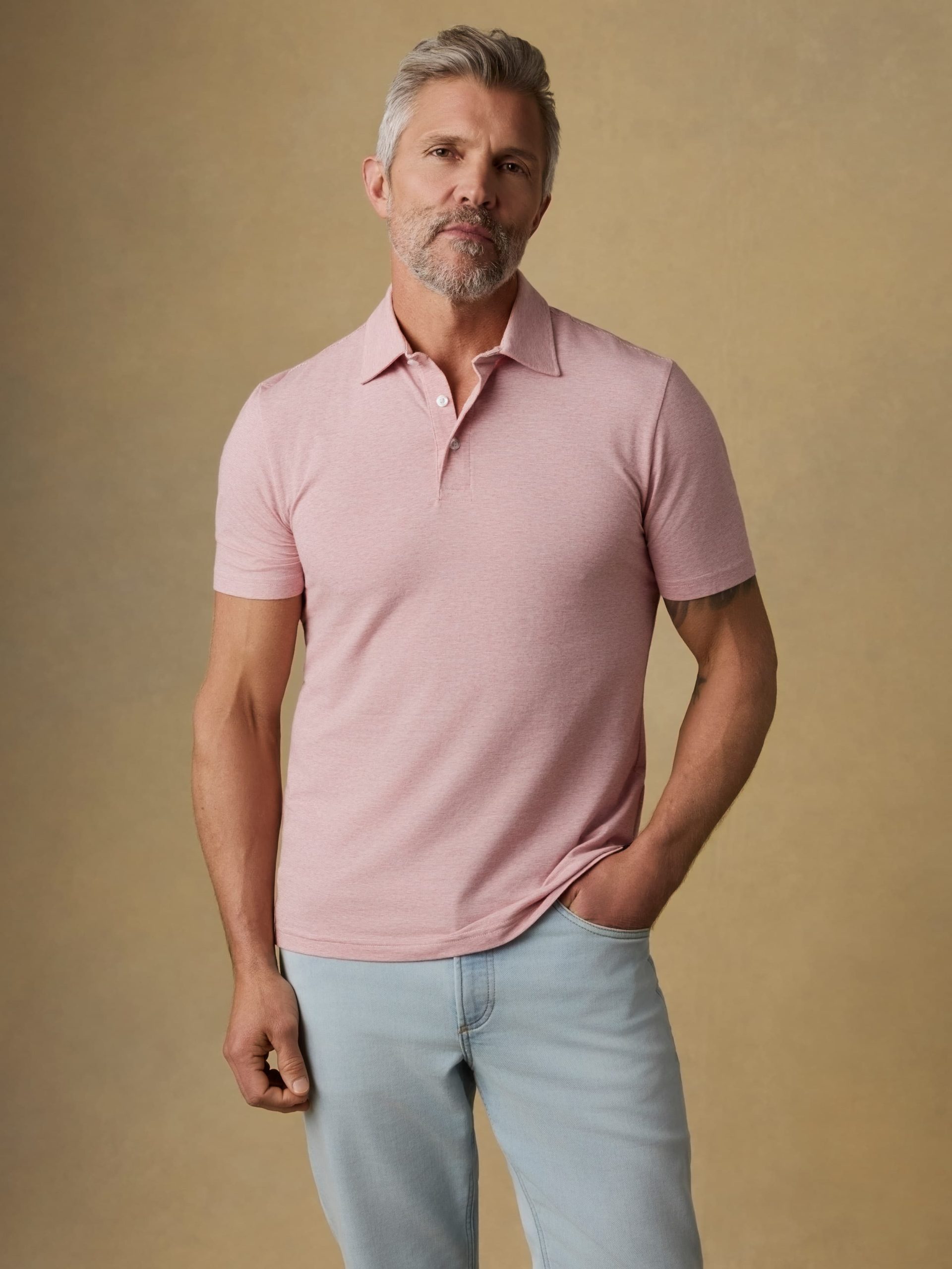 Short-Sleeve Movement? Polo - Ivory Rose Feeder