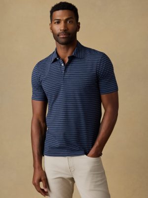 Short-Sleeve Movement? Polo - Ravine Waters Stripe