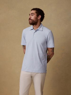 Short-Sleeve Movement? Polo Shirt - Vista View Stripe