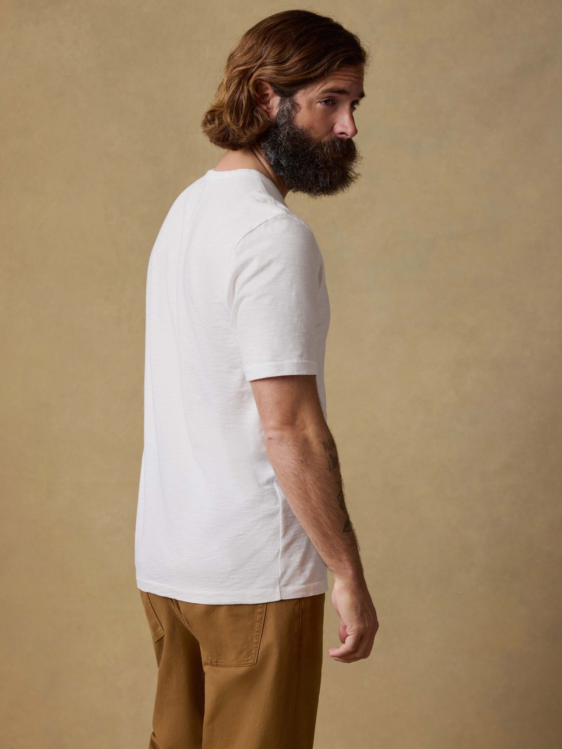 Sunwashed Regenerative Tee - White - Image 3